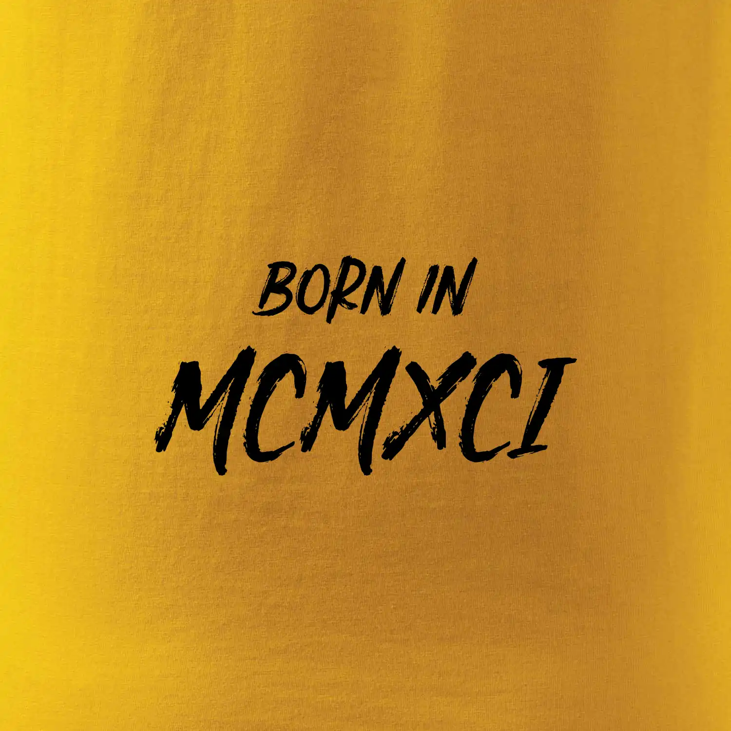 Born in - Římské číslo 1991