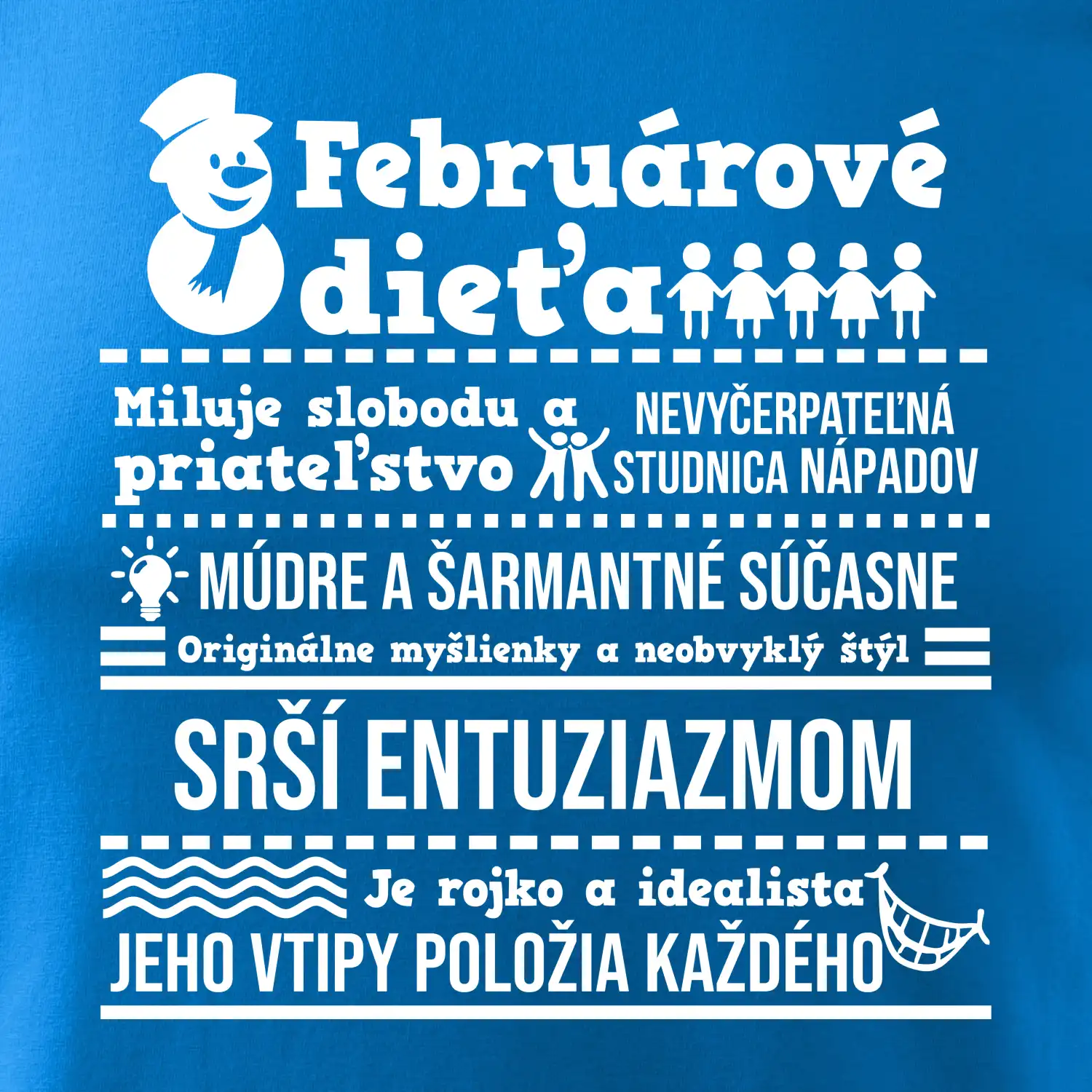 Narodeniny Február