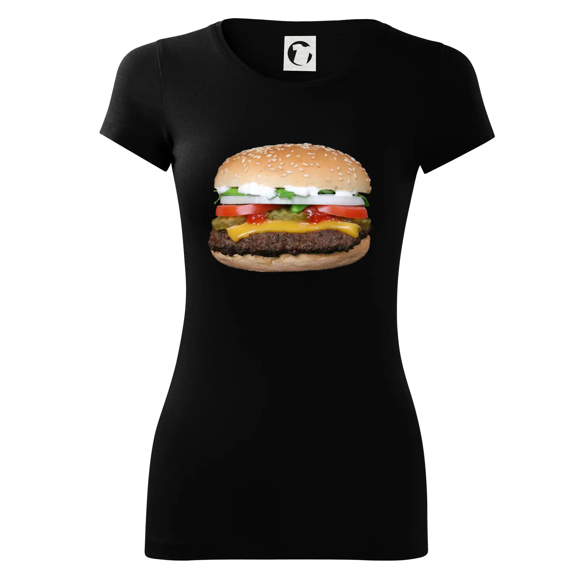 Hamburger foto - Dámske tričko Glance - Priliehavejší strih