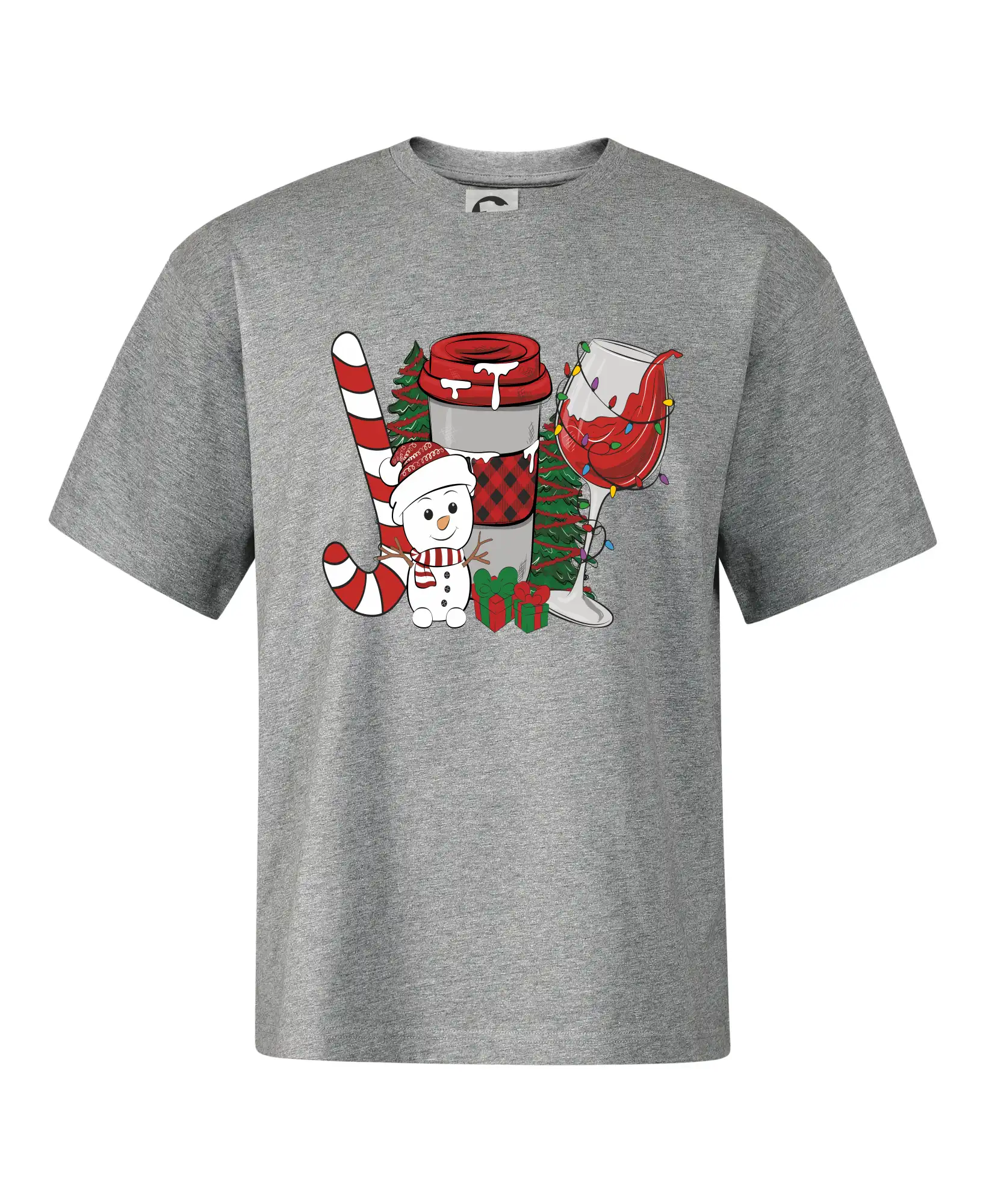 Vánoce, víno a sněhulák