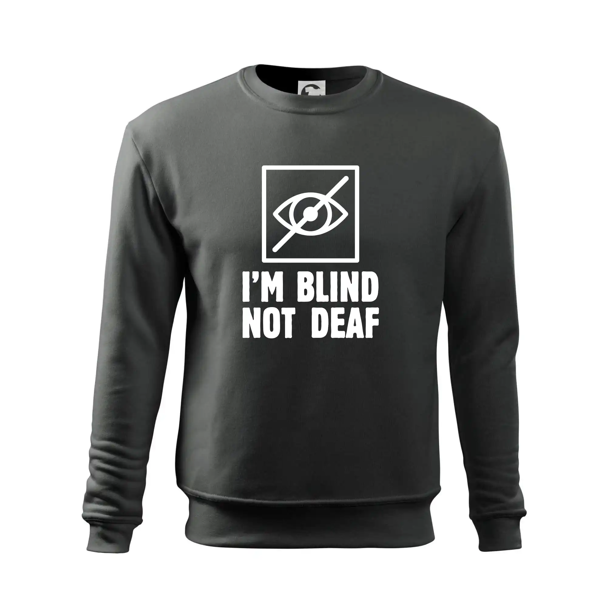 I'm blind not deaf