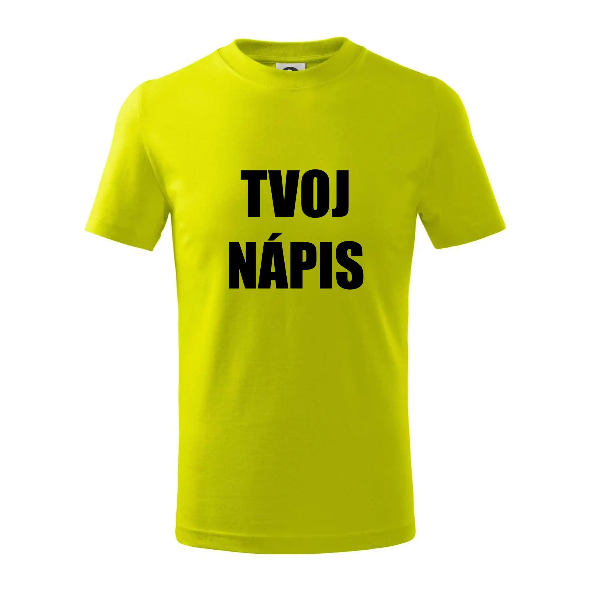 MyShirt tričká - Tvoj vlastný nápis - tlačiaci - Tričko detské bavlnené