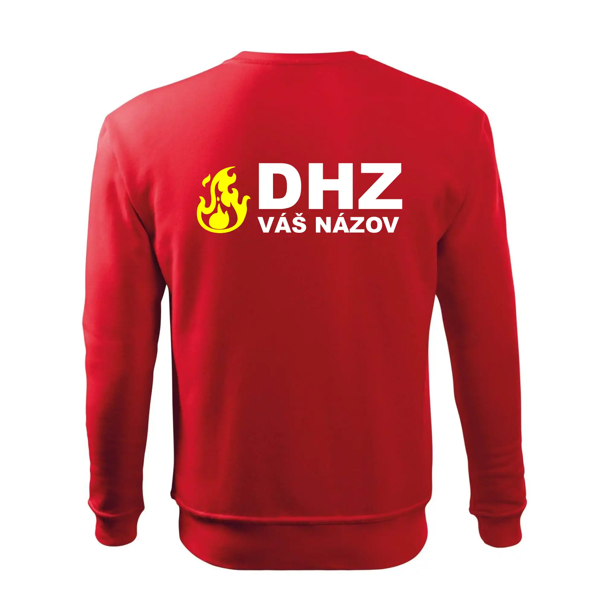 DHZ (oheň, firesport, názov sboru - vlastný nápis)