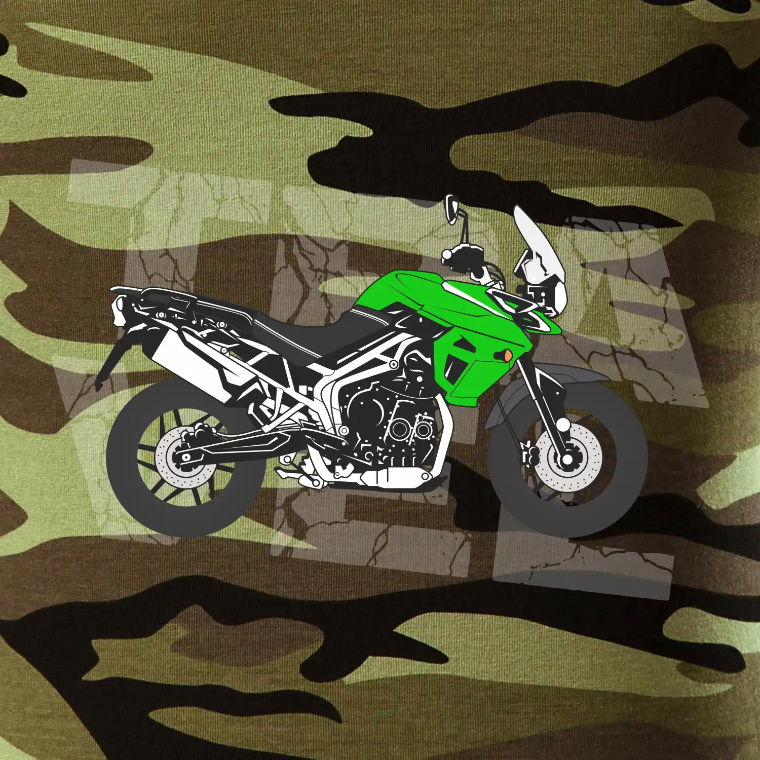 Cestovní enduro zelená