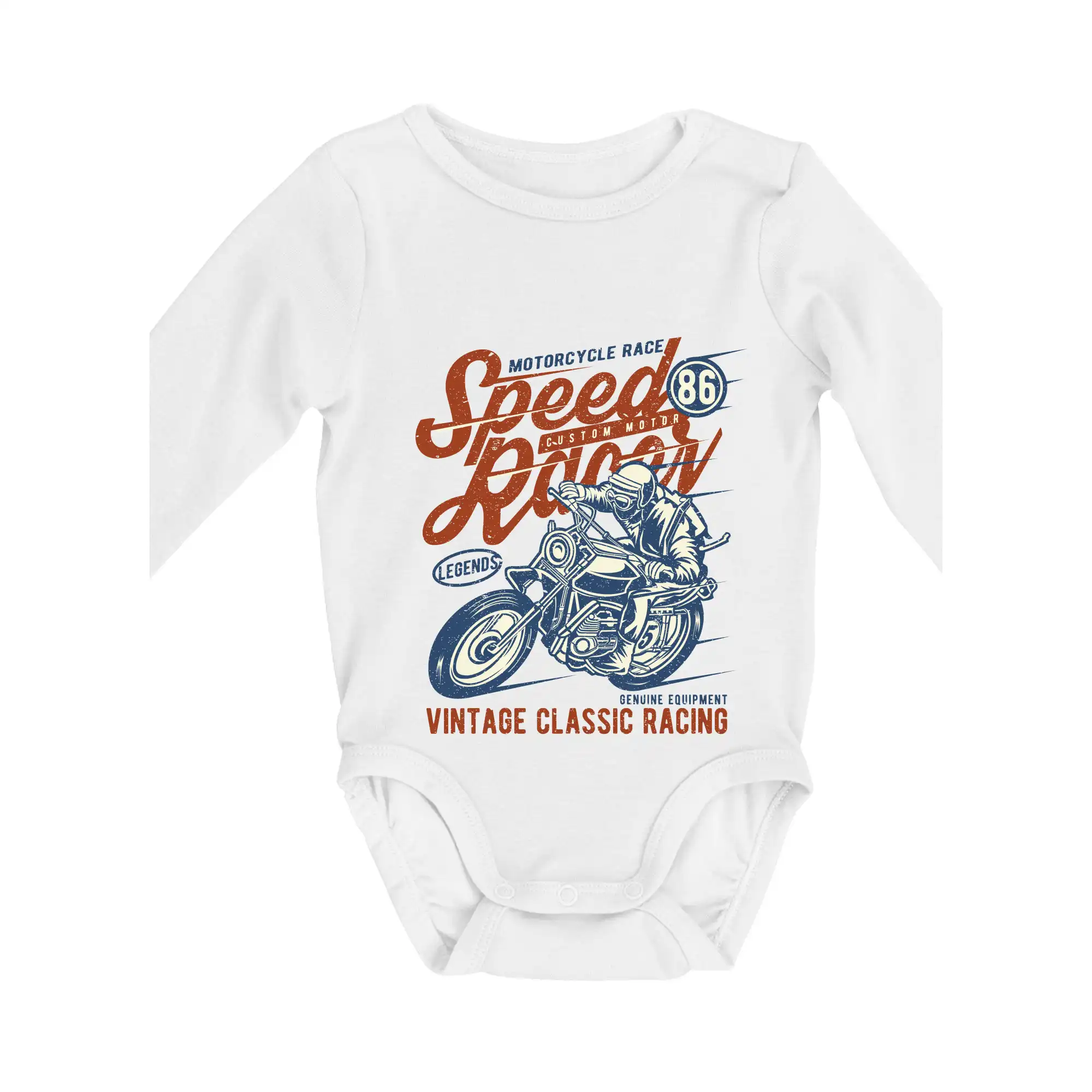 Speed Racer 2 - Body dojčenské s dlhým rukávom