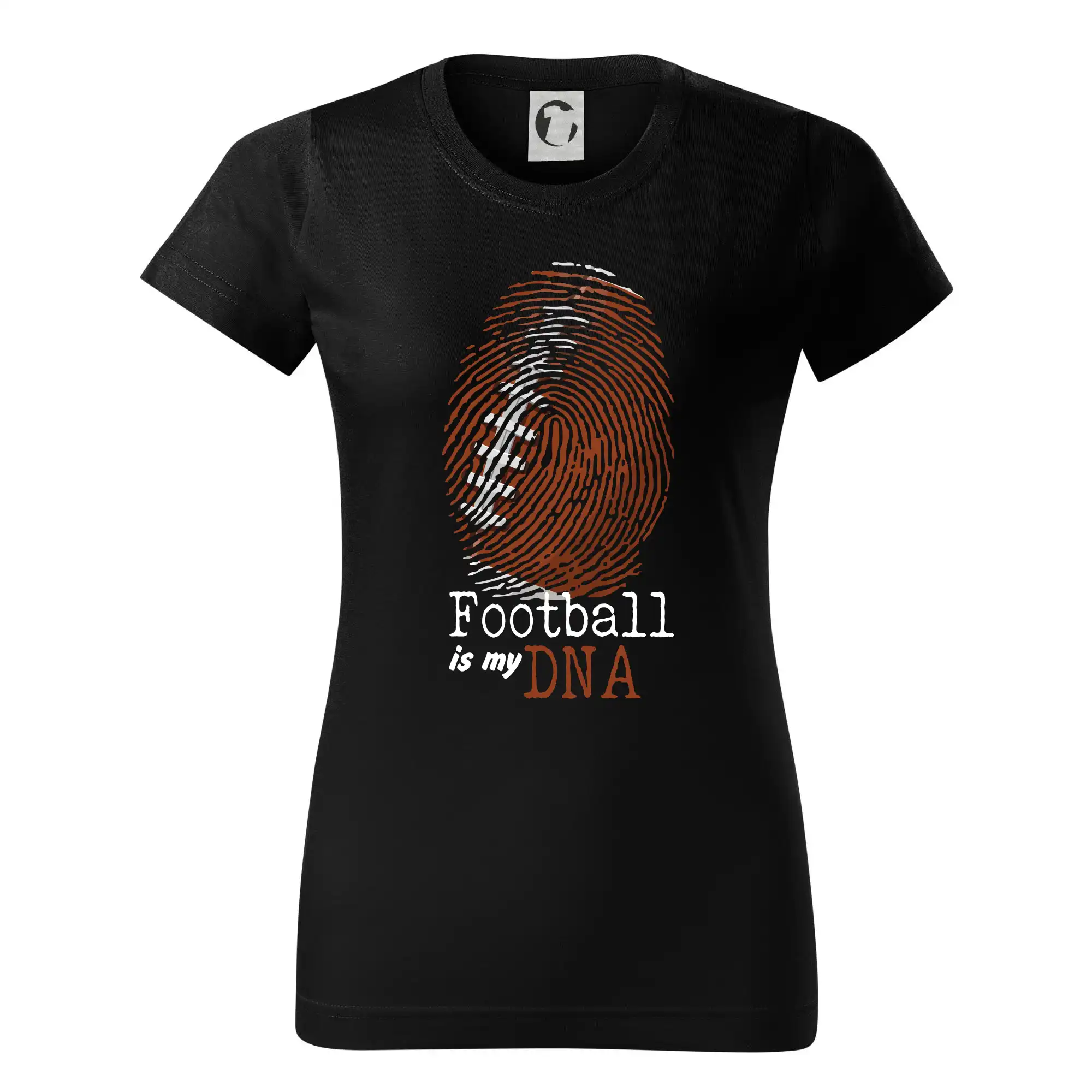 Ostatné športy - American football is my DNA - Dámske tričko basic - ľahko voľnejšie a dlhšie