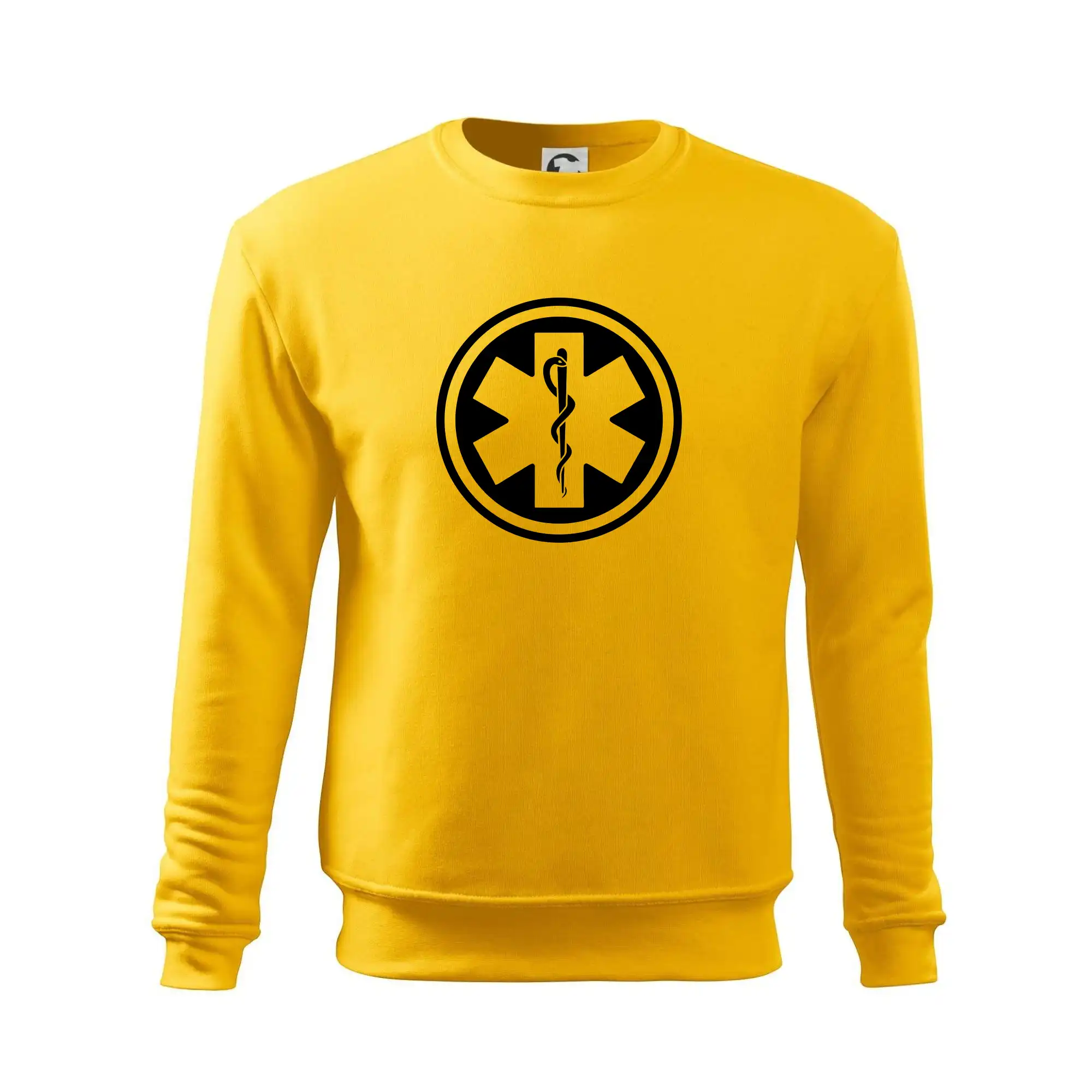 Tričká a mikiny pre záchranárov a lekárov - Kvalitné oblečenie pre zdravotníkov - Rescue logo samostatné guľaté - Mikina Essential pánska