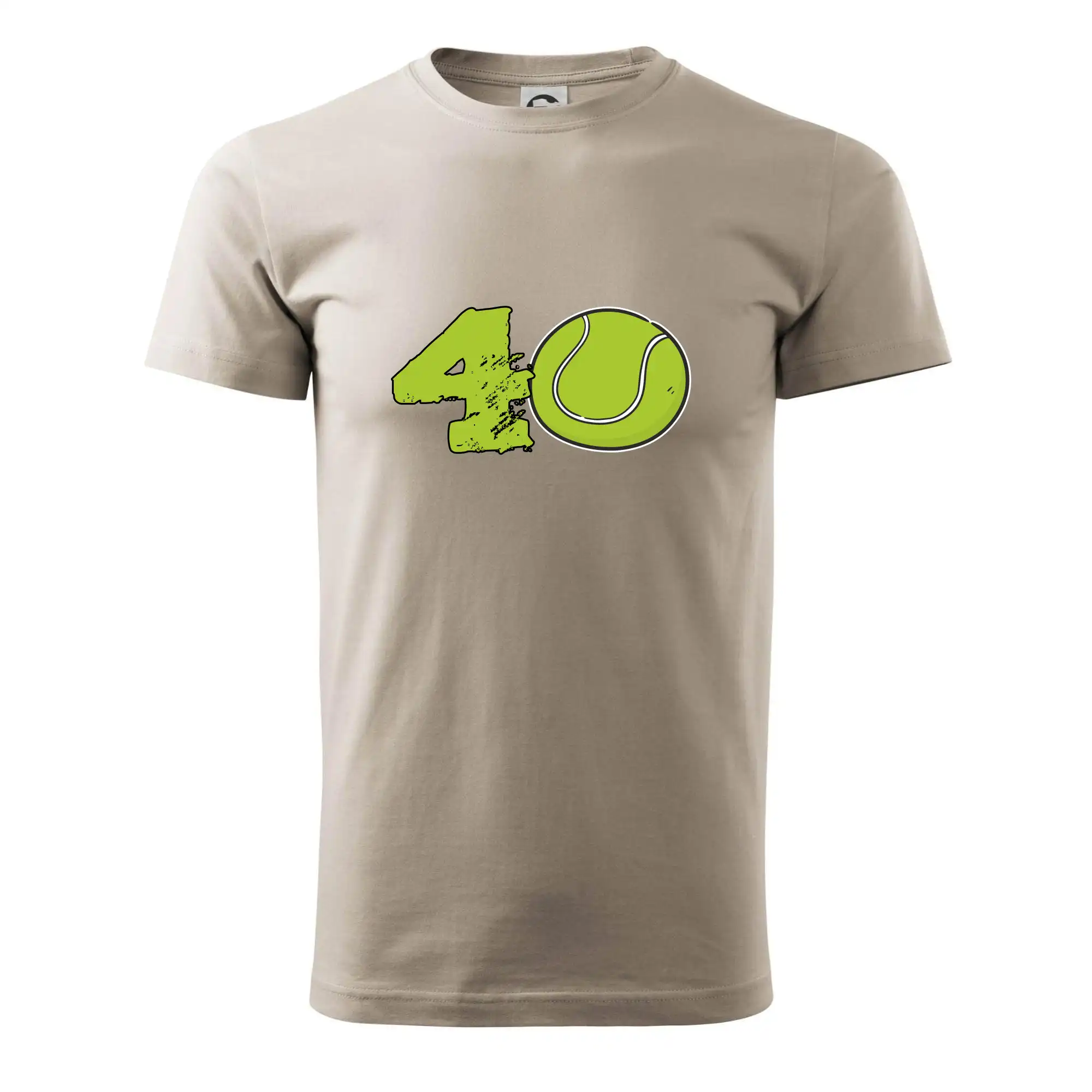 Tričká na tenis - Tenis okrúhle narodeniny 40 - Pánske tričko nižšej gramáže