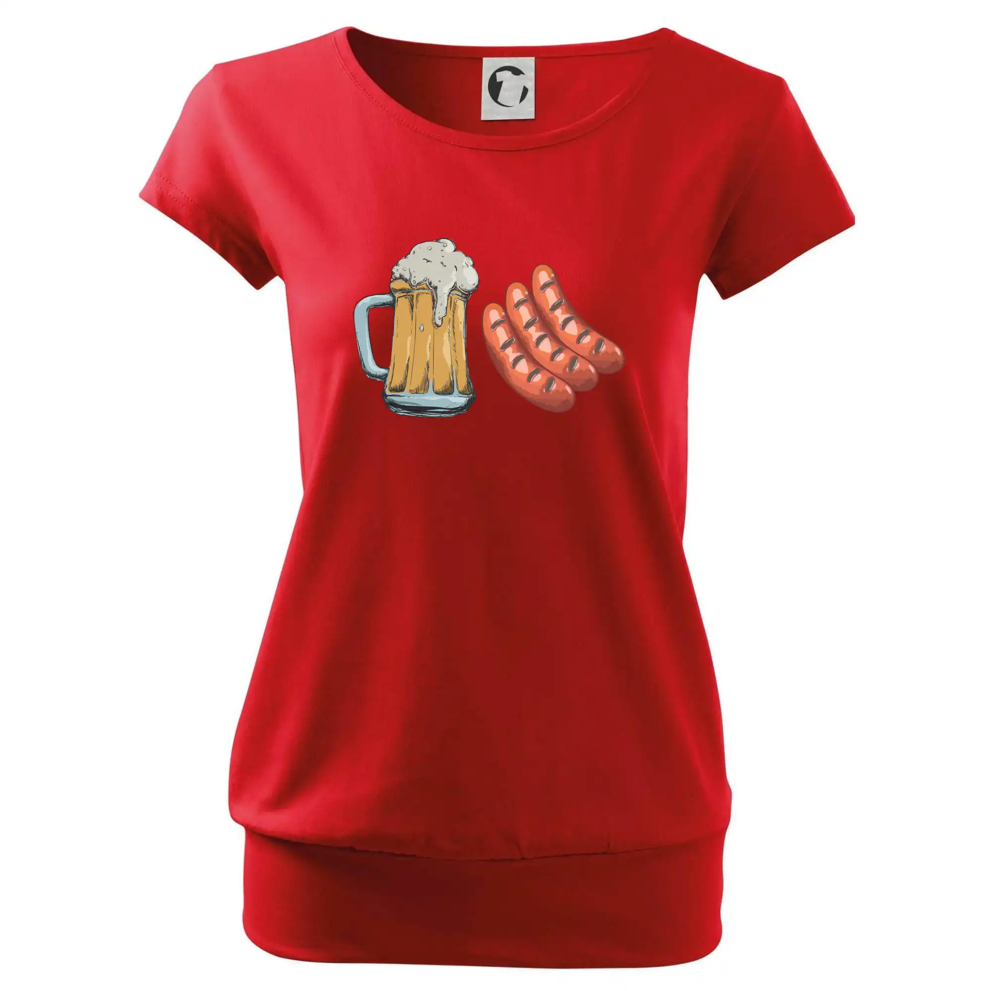 Pivo a klobása