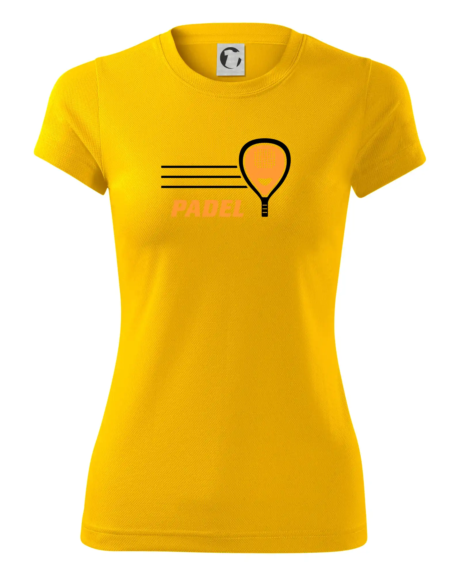 Padel - oranžová raketa