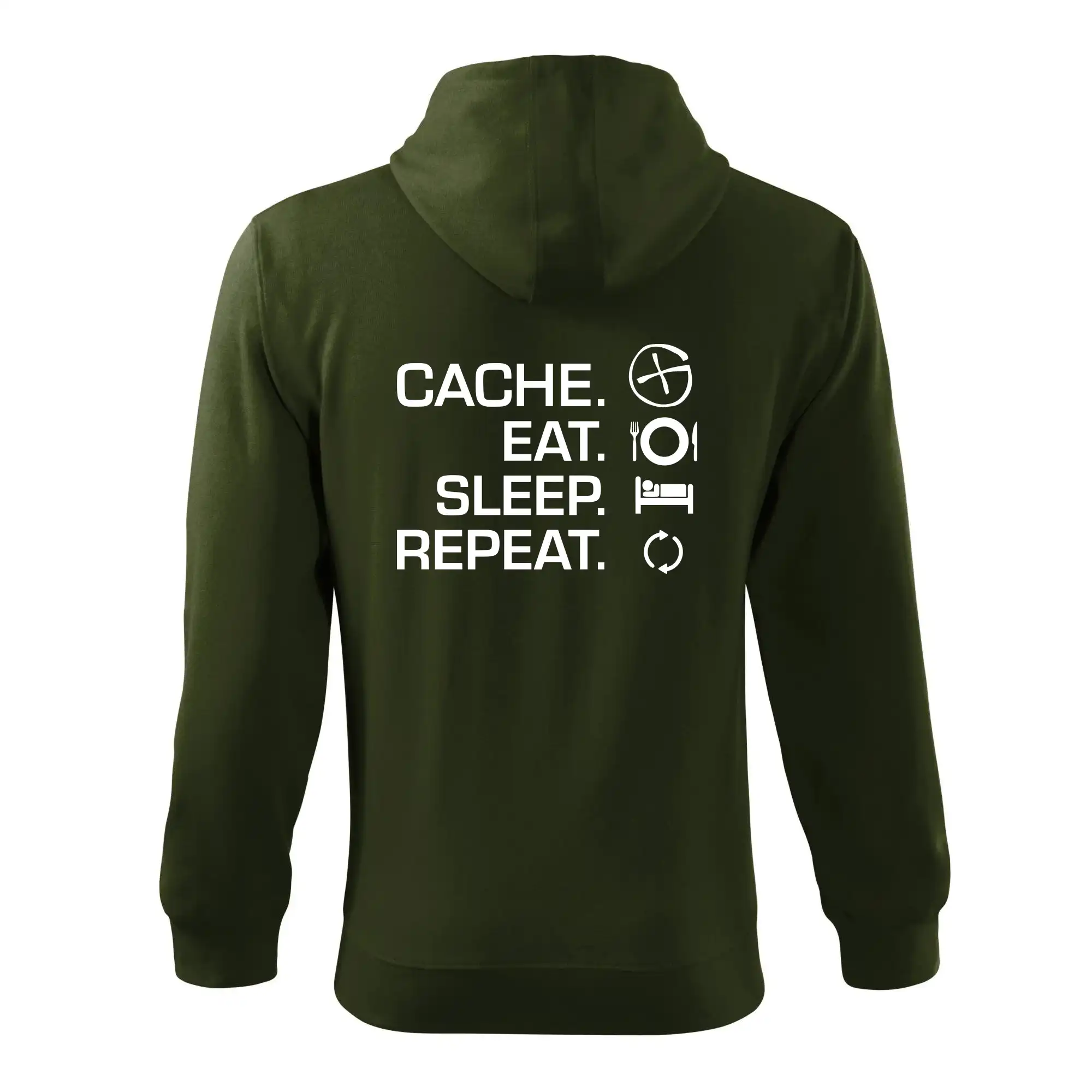 Eat sleep repeat Cache