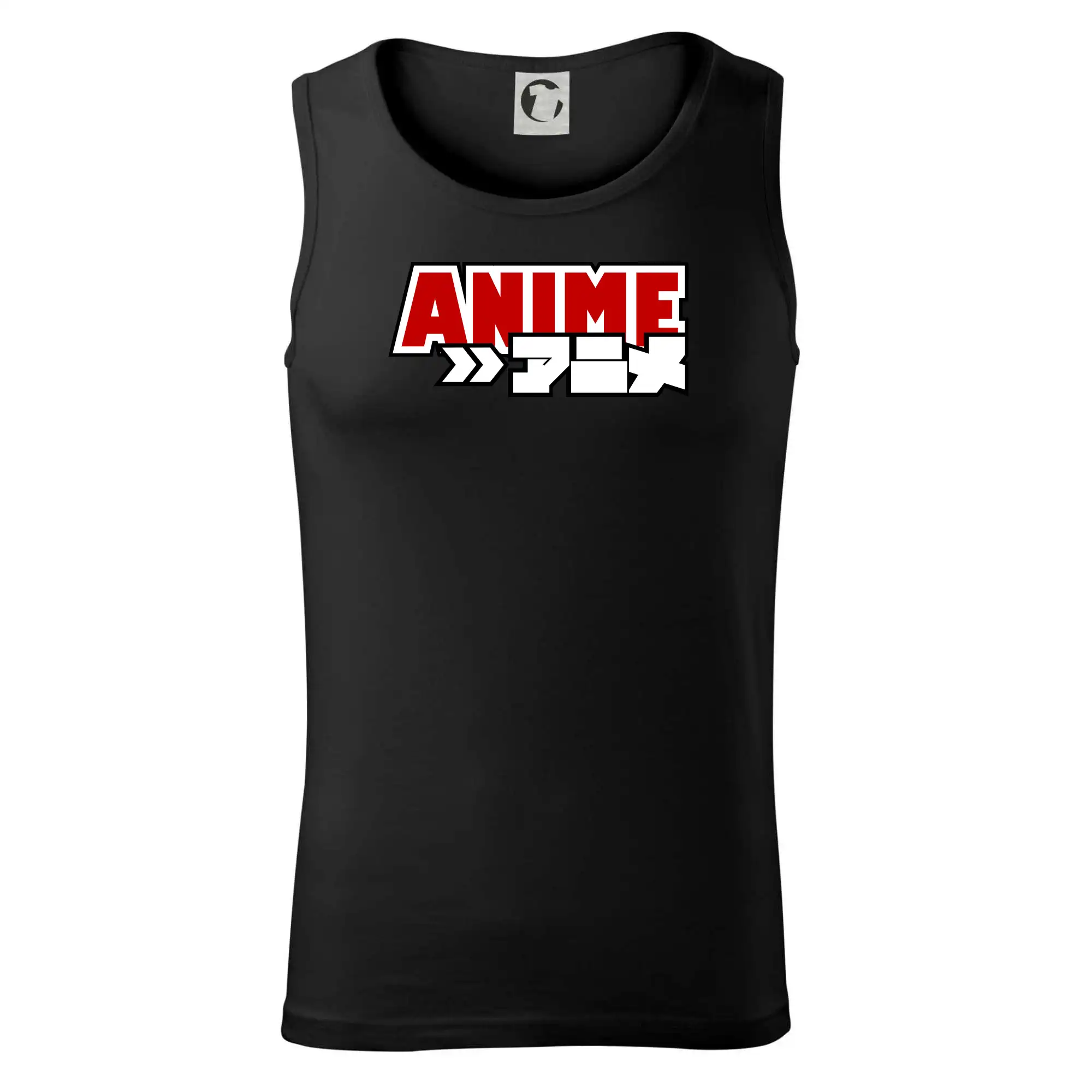 Anime nápis červený