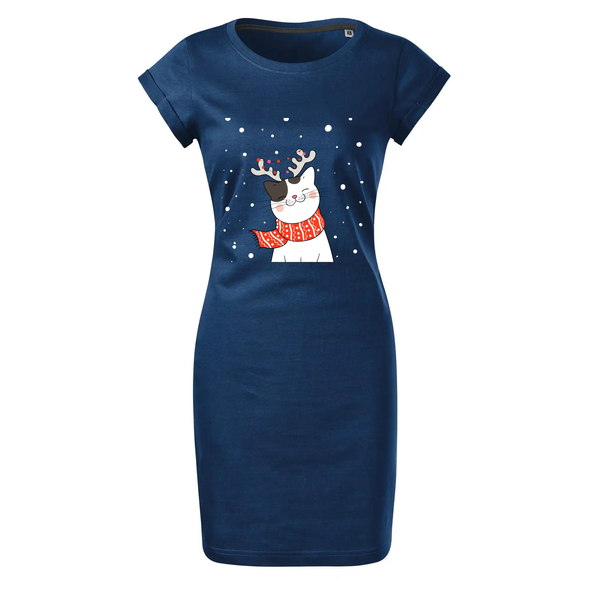 Kočka se sobími rohy