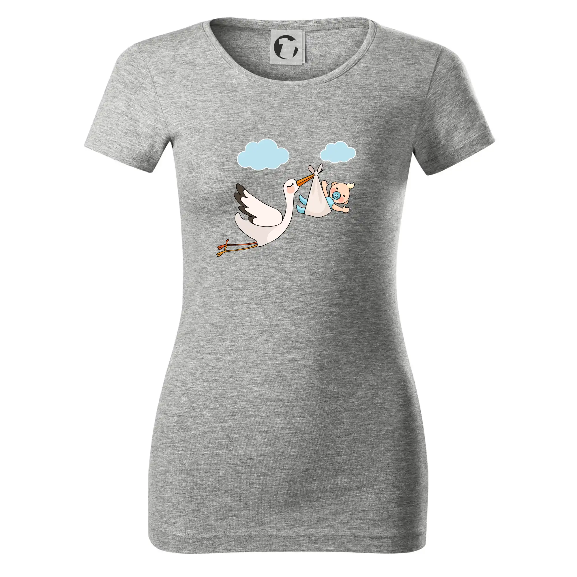 Čáp čekáme miminko - kluk