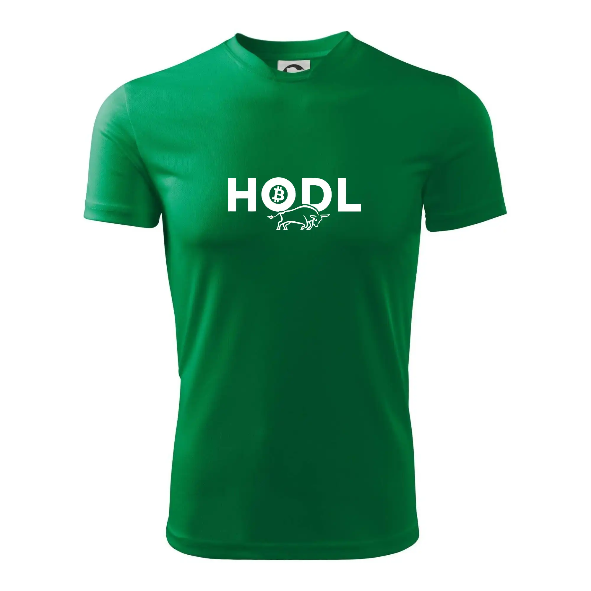 Hodl, nápis a býk