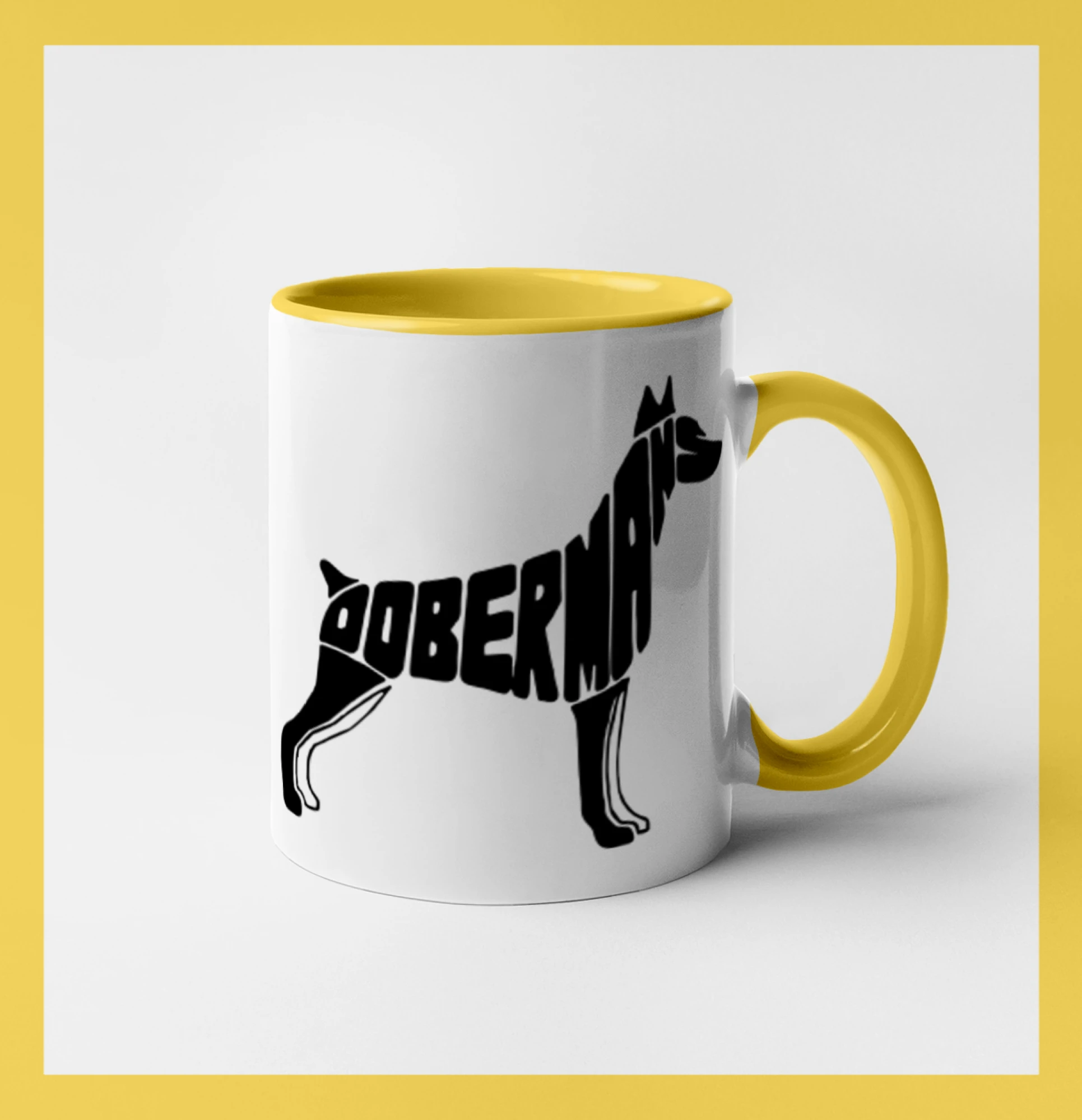 Dobrmans - nápis v tělě