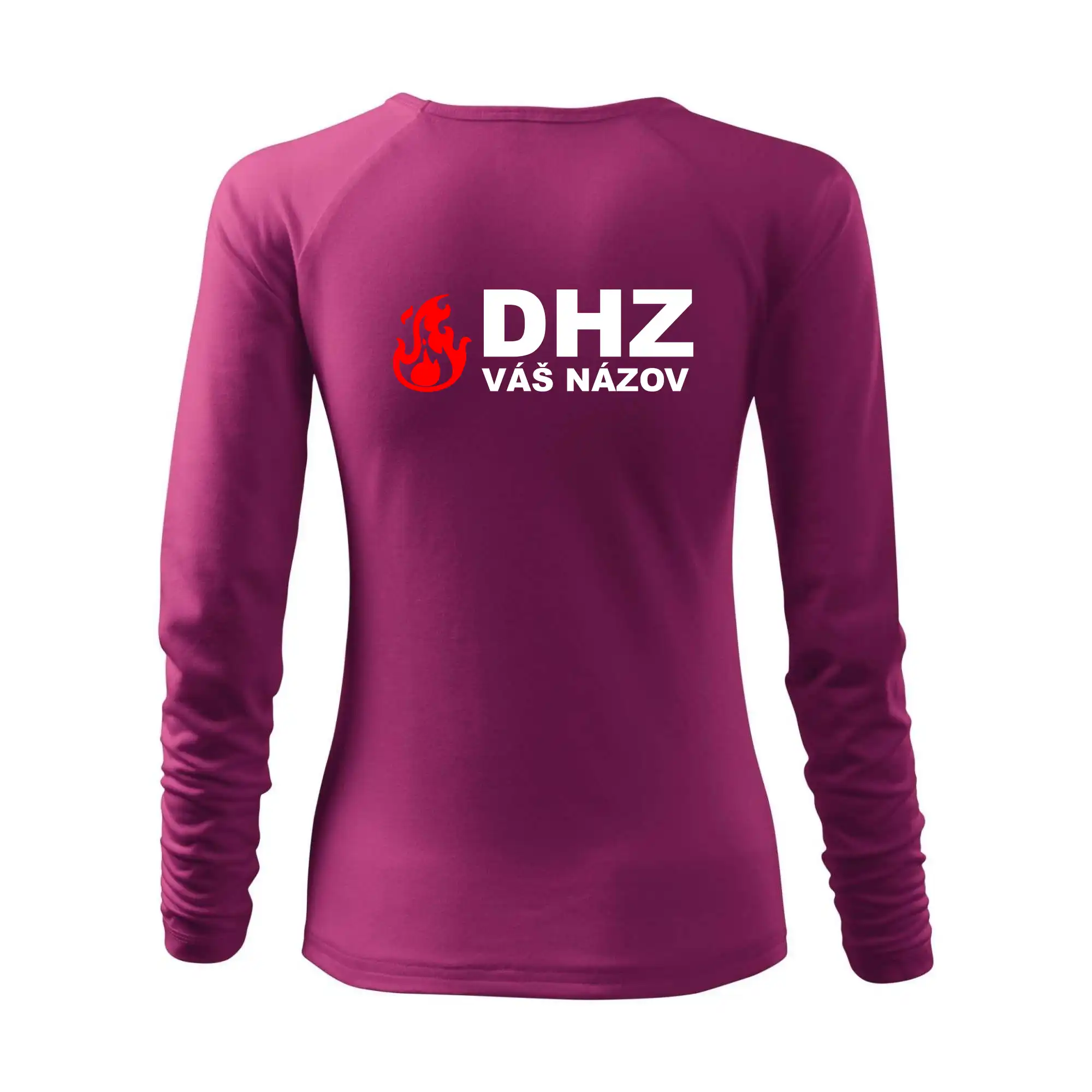 DHZ (oheň, firesport, názov sboru - vlastný nápis)