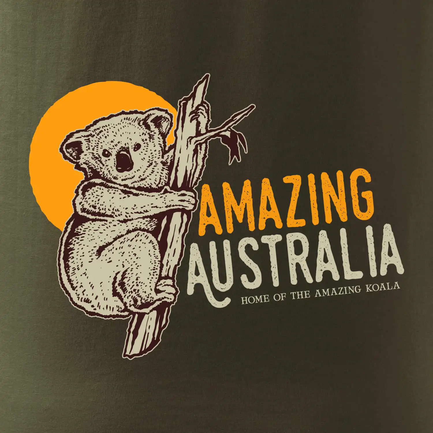 Amazing Australia koala