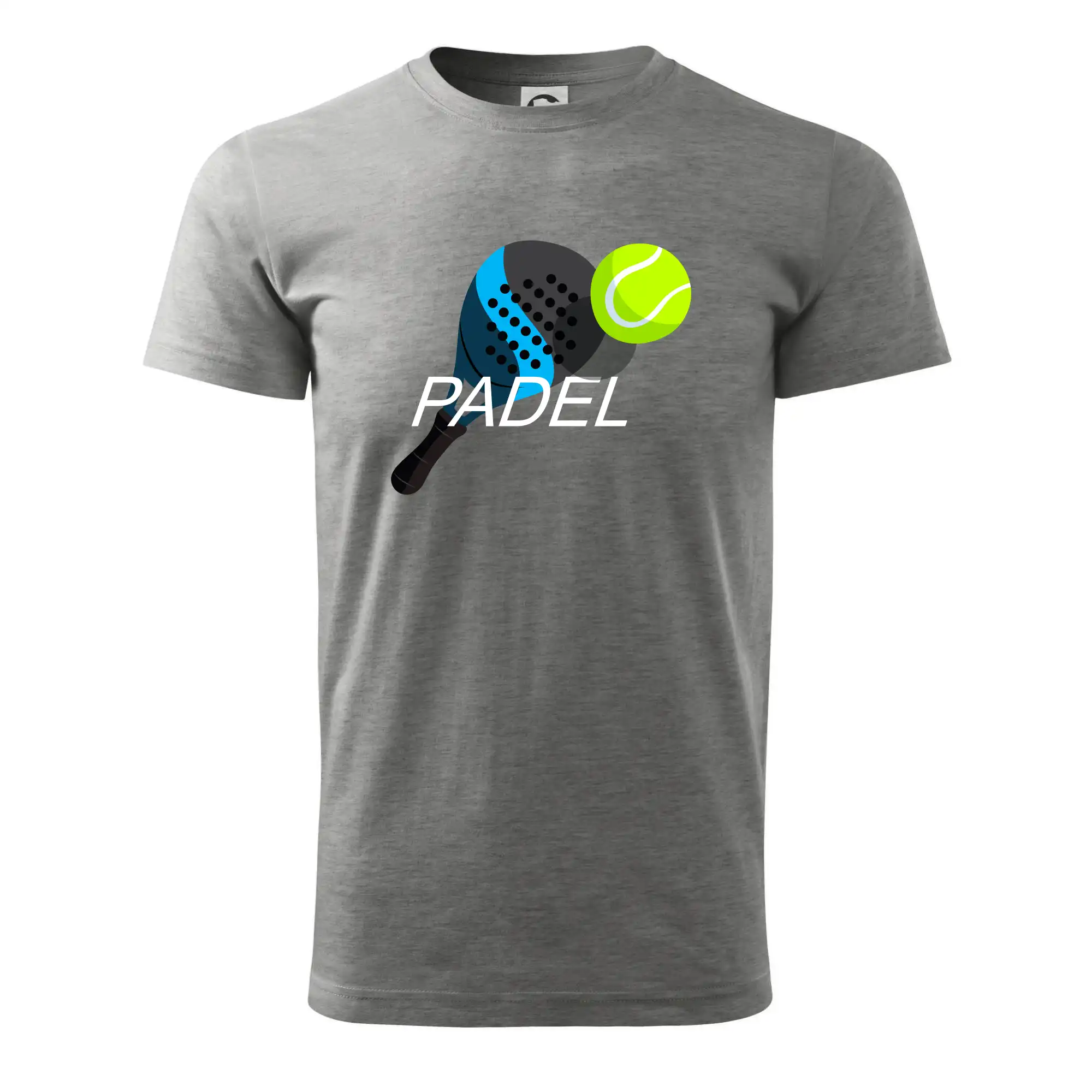 Tričká s motívmi Padel tenis - Paddle obrazok farebný - Pánske tričko nižšej gramáže