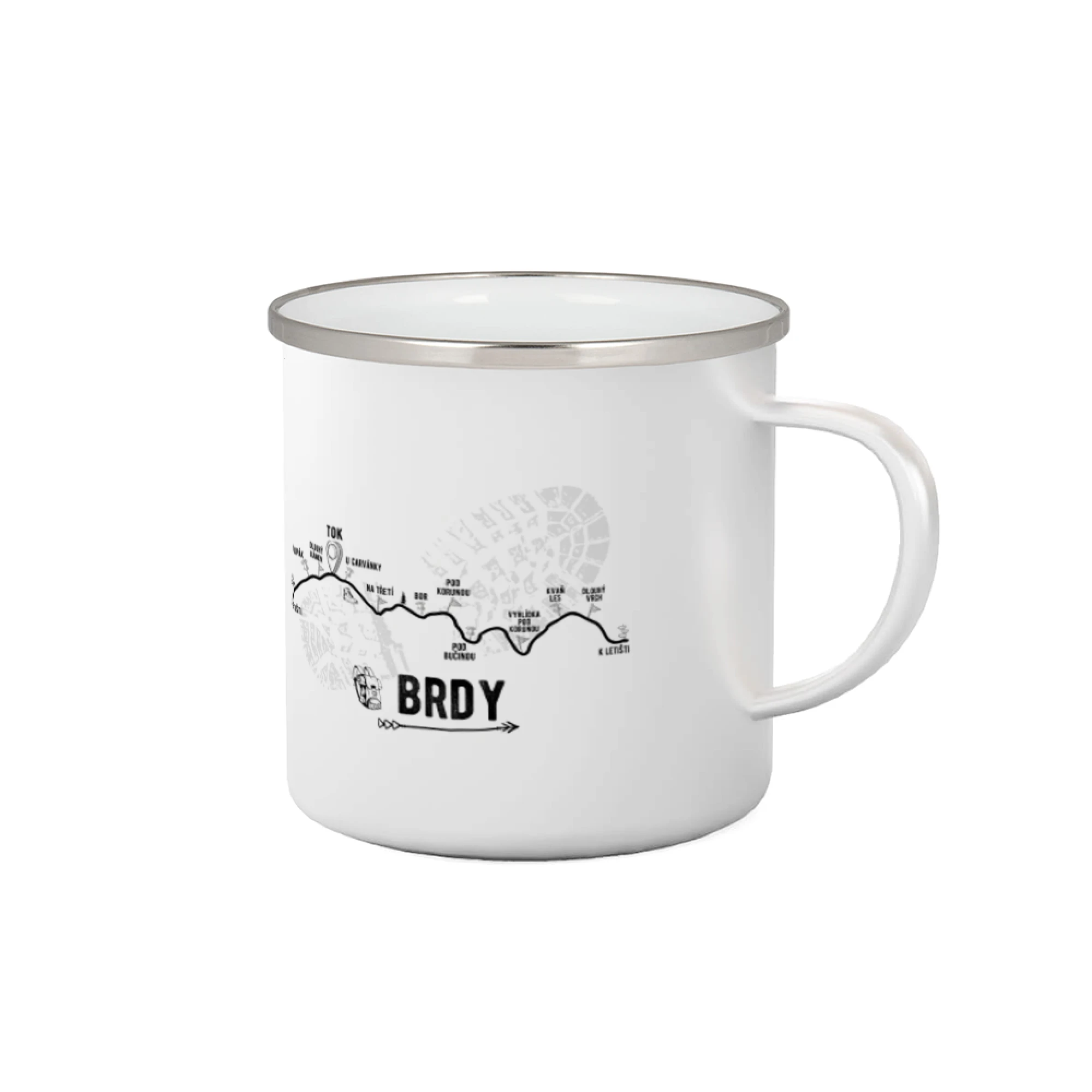 Profil kopců - Brdy