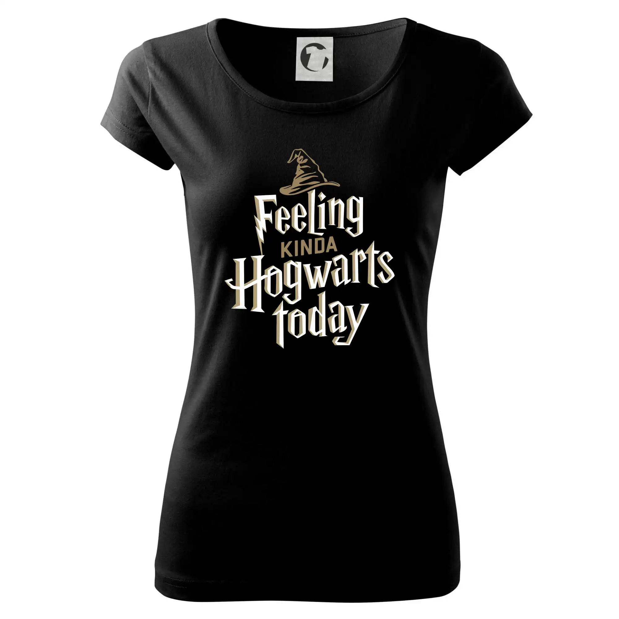 Filmové tričká - Feeling kinda Hogwarts today - Dámske tričko Pure