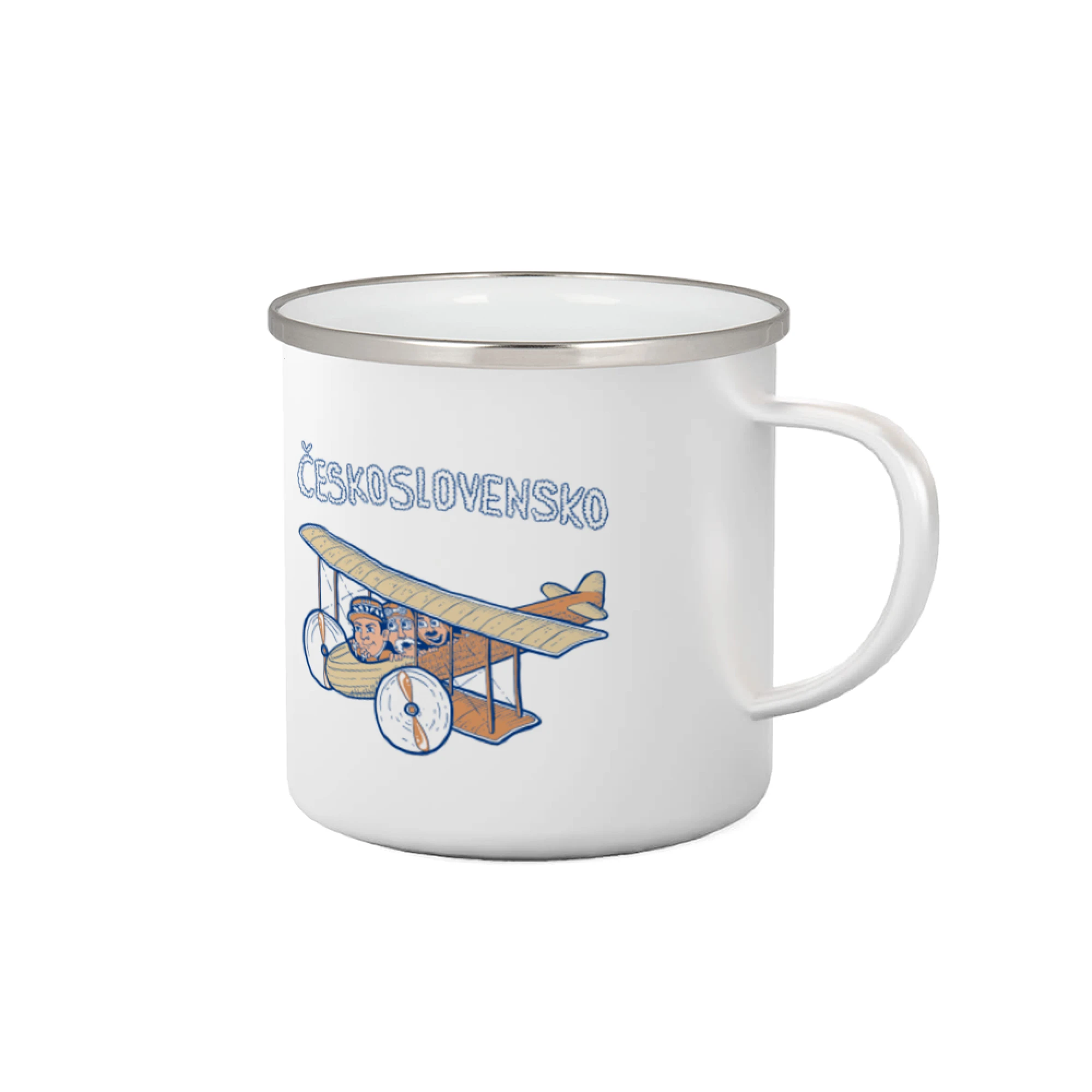 Politické tričká - Československo lietadlo (Pecka design) - Plecháčik