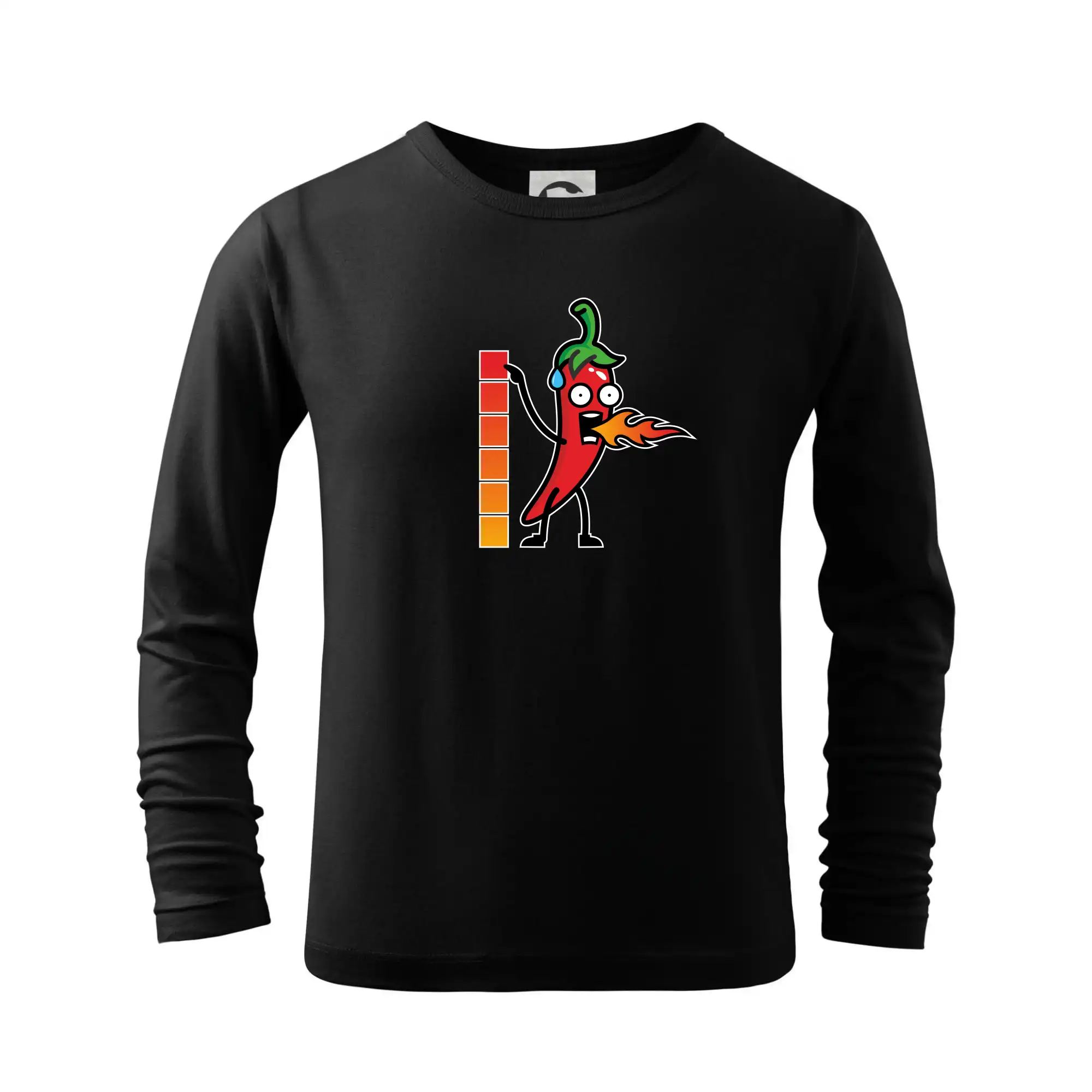 Stupnica pálivé - Tričko detské Long Sleeve