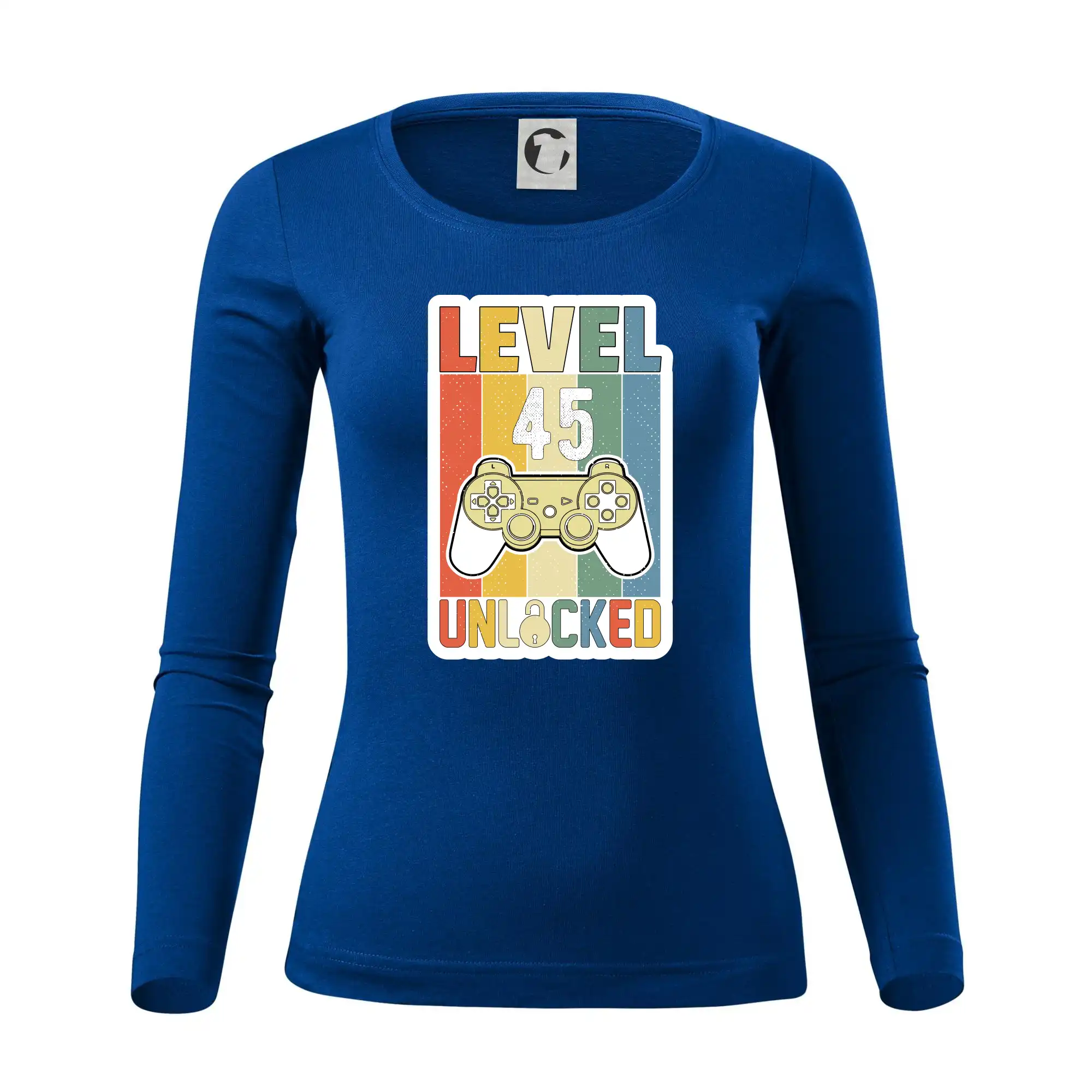 Tričká k narodeninám - Gaming narodeniny 45 - Dámske tričko FIT-T LS - zužené
