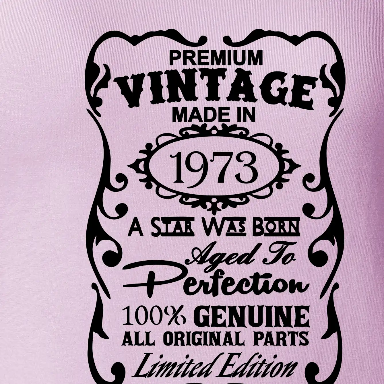 Vintage Etiketa - 1973