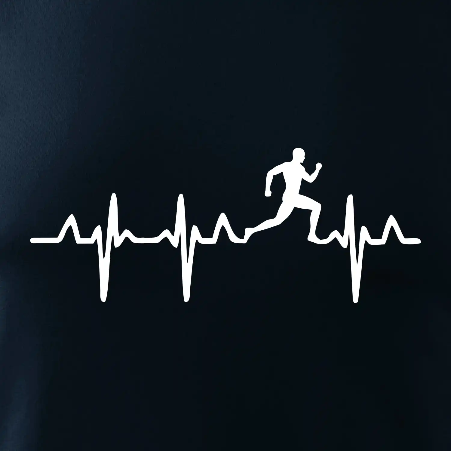 EKG běžec - muž