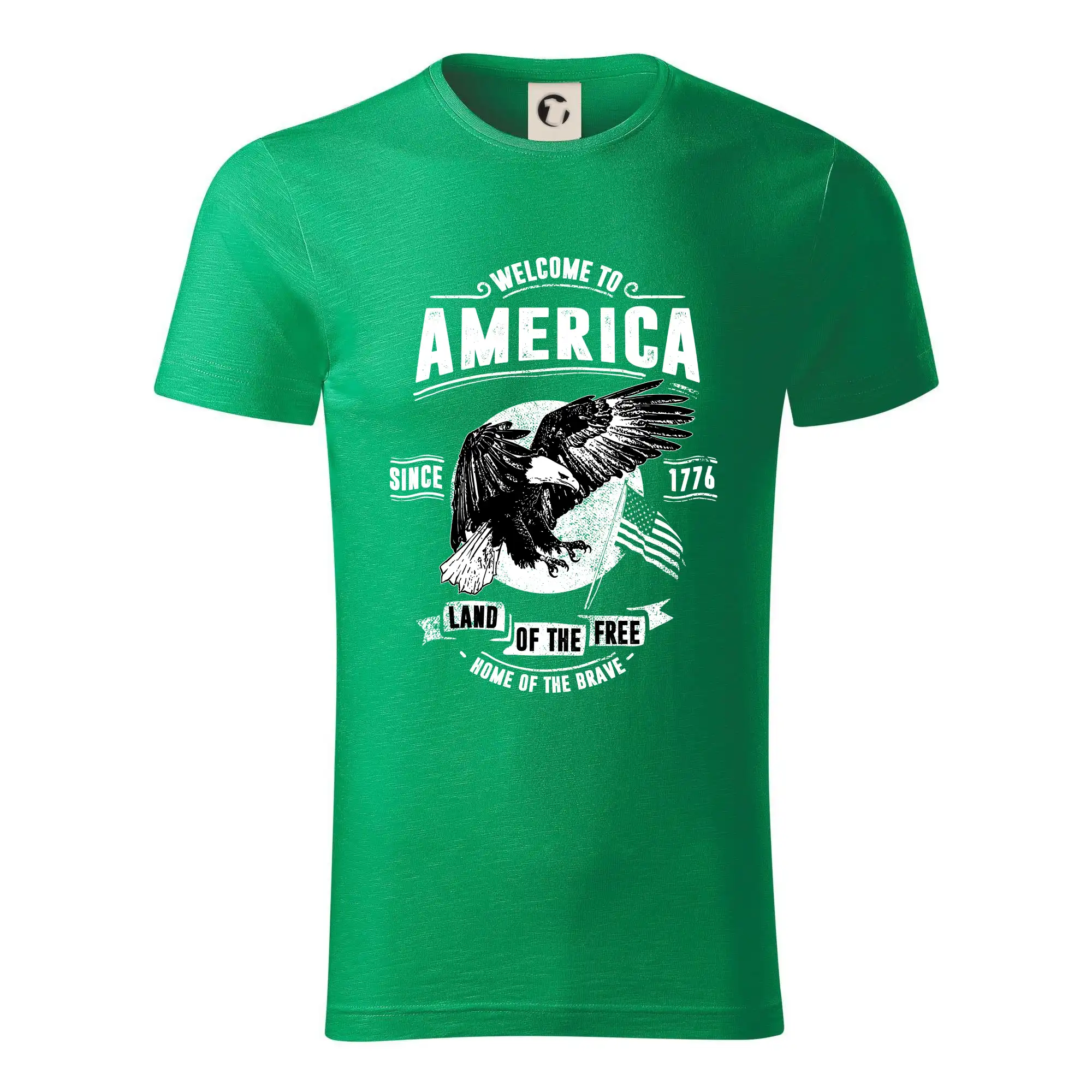 Tričká USA - Welcome To America - Tričko z organickej bavlny