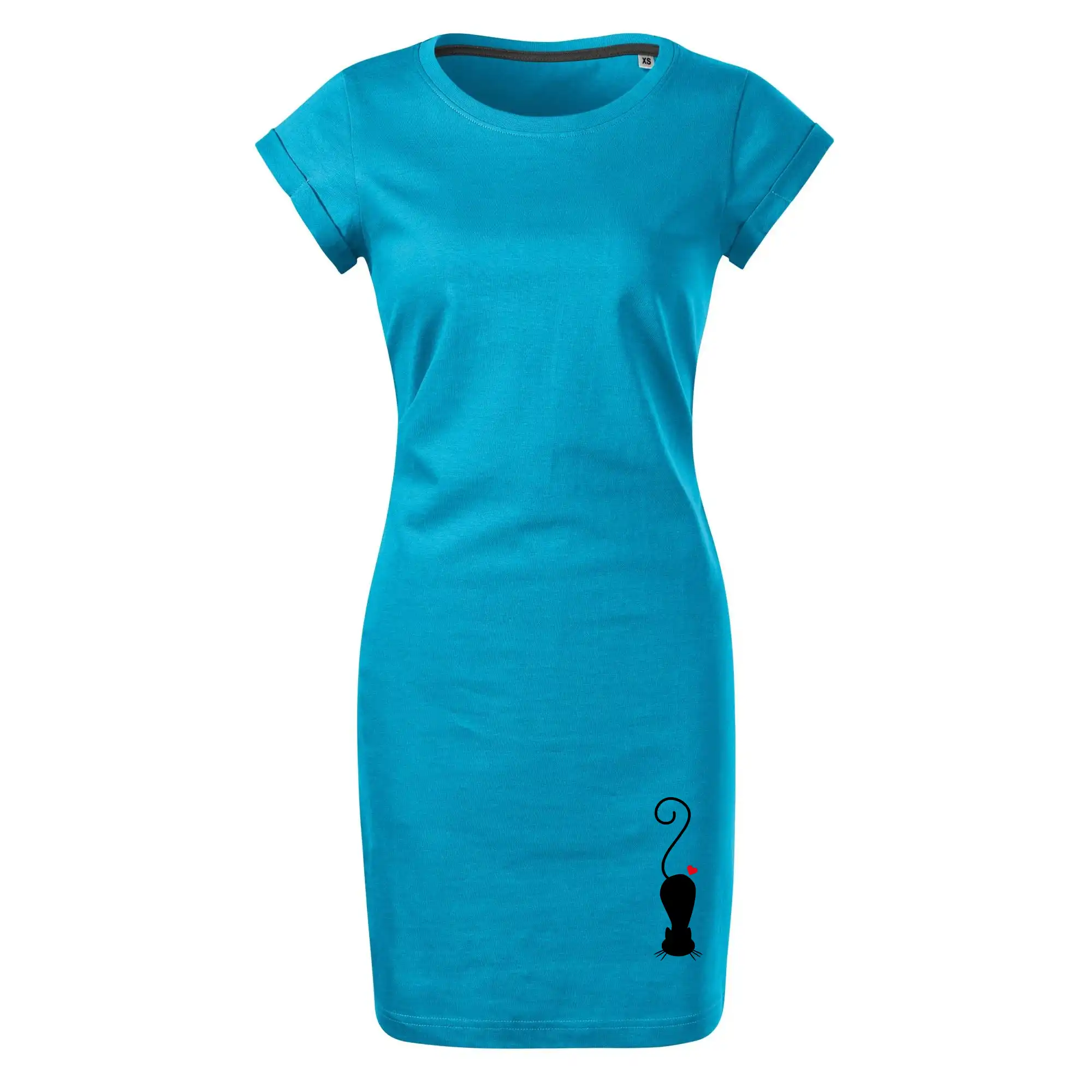 Zamilovaná kočka ležící