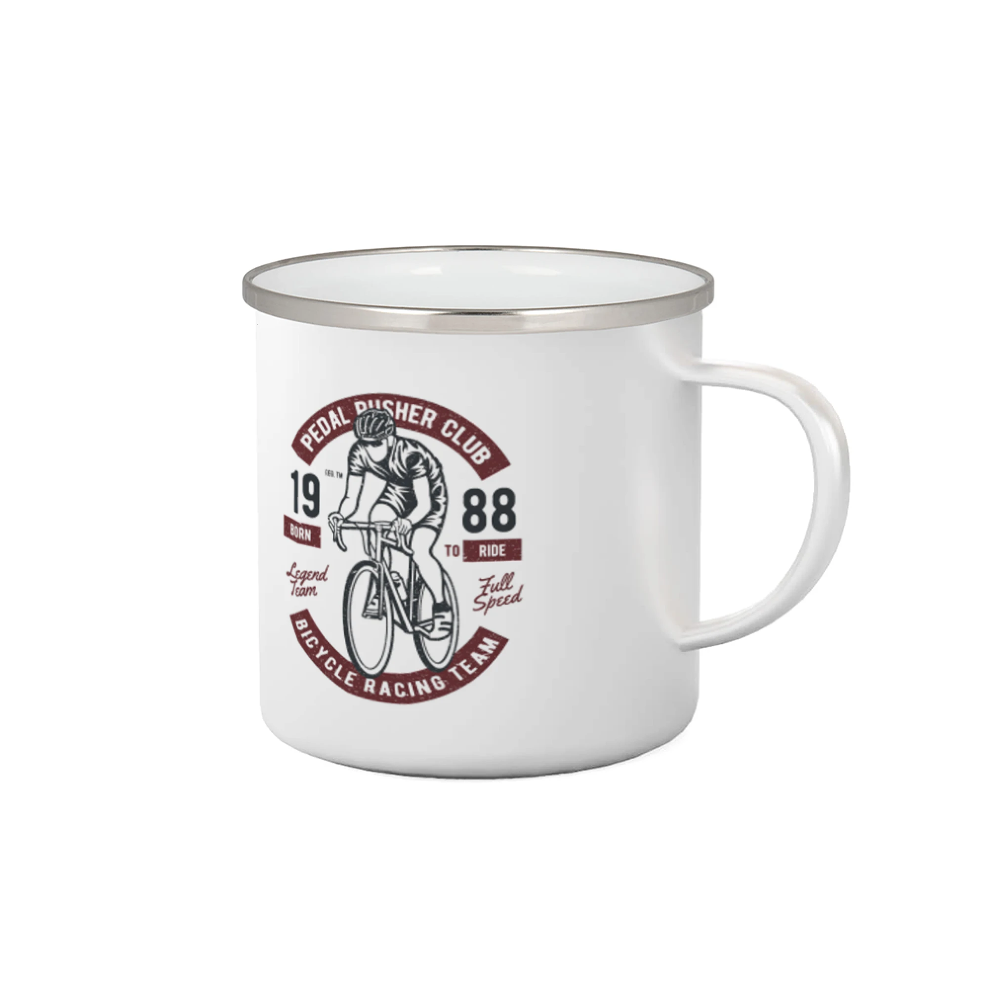 Tričko ako darček pre cyklistu - Bicycle Racing Team (váš ročník) - Plecháčik