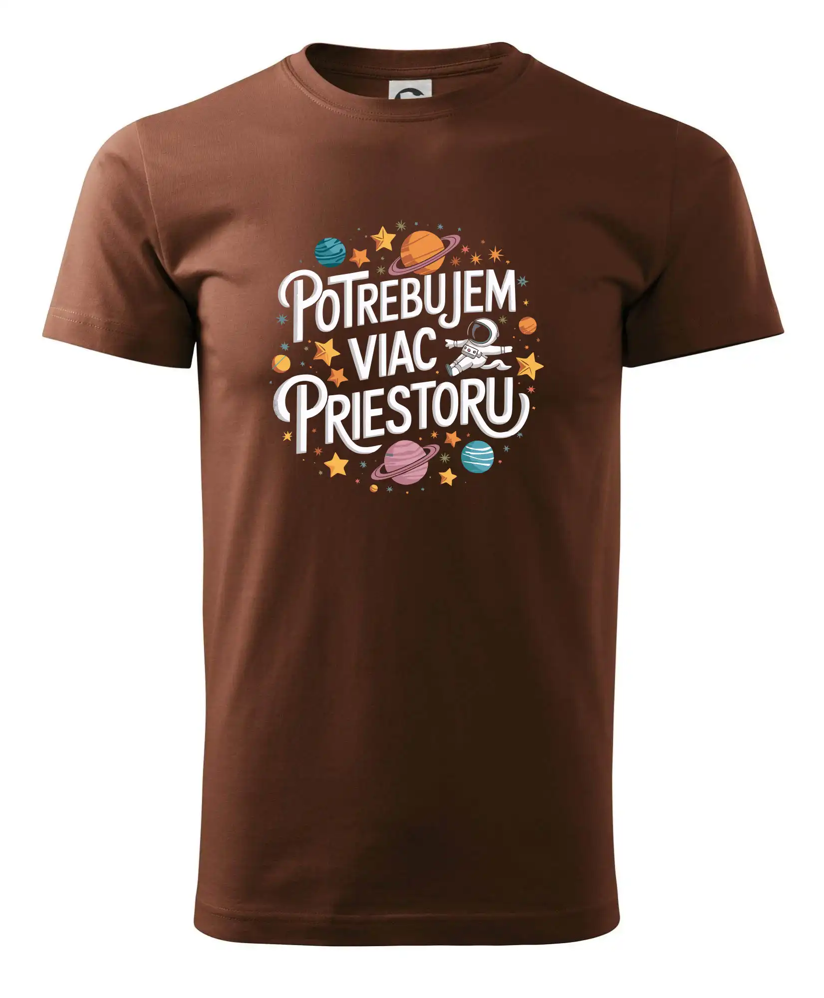Vesmirne tričká - Potrebujem viac priestoru - Pánske tričko nižšej gramáže