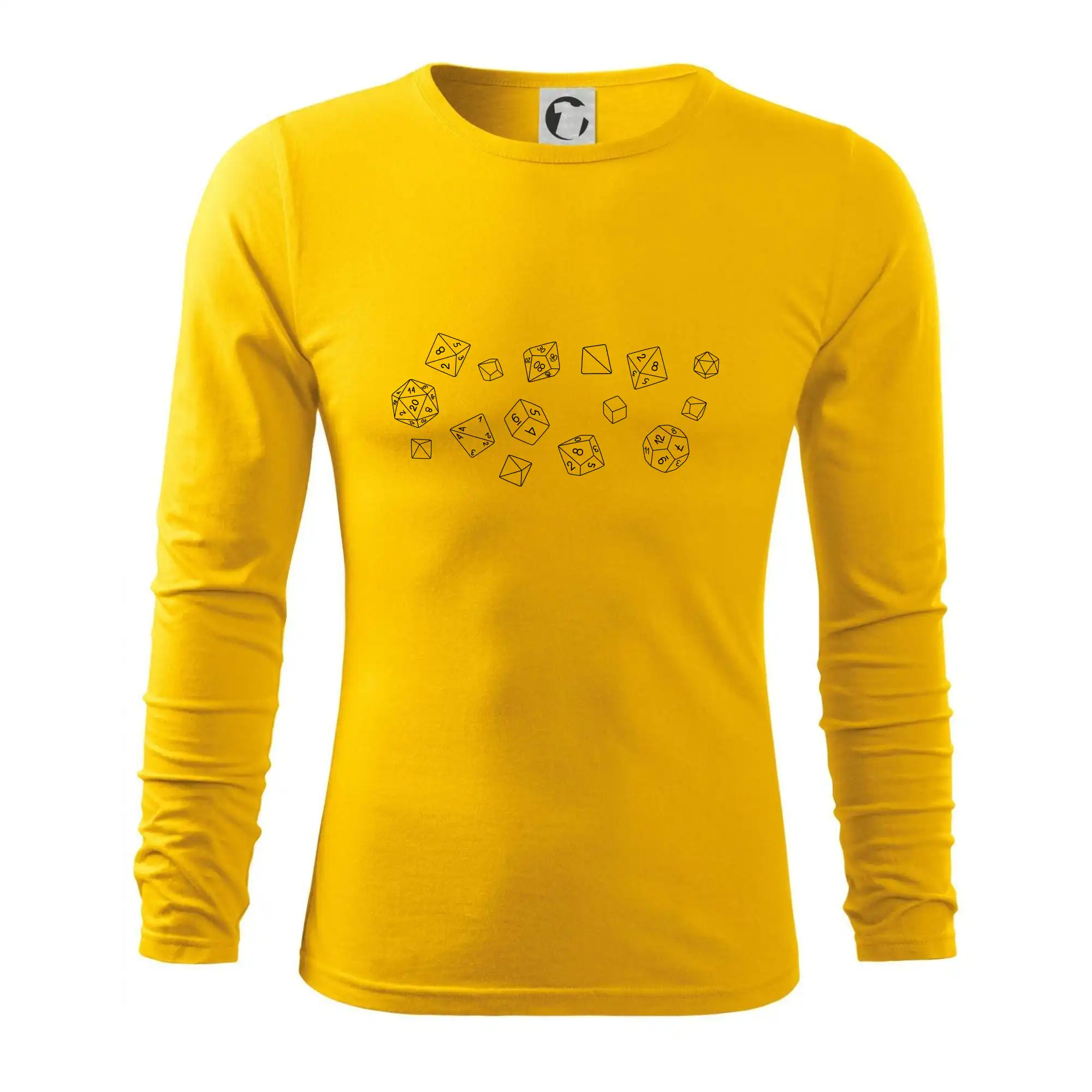 Tričká pre hráčov - Kocky - prsia - Tričko s dlhým rukávom FIT-T long sleeve