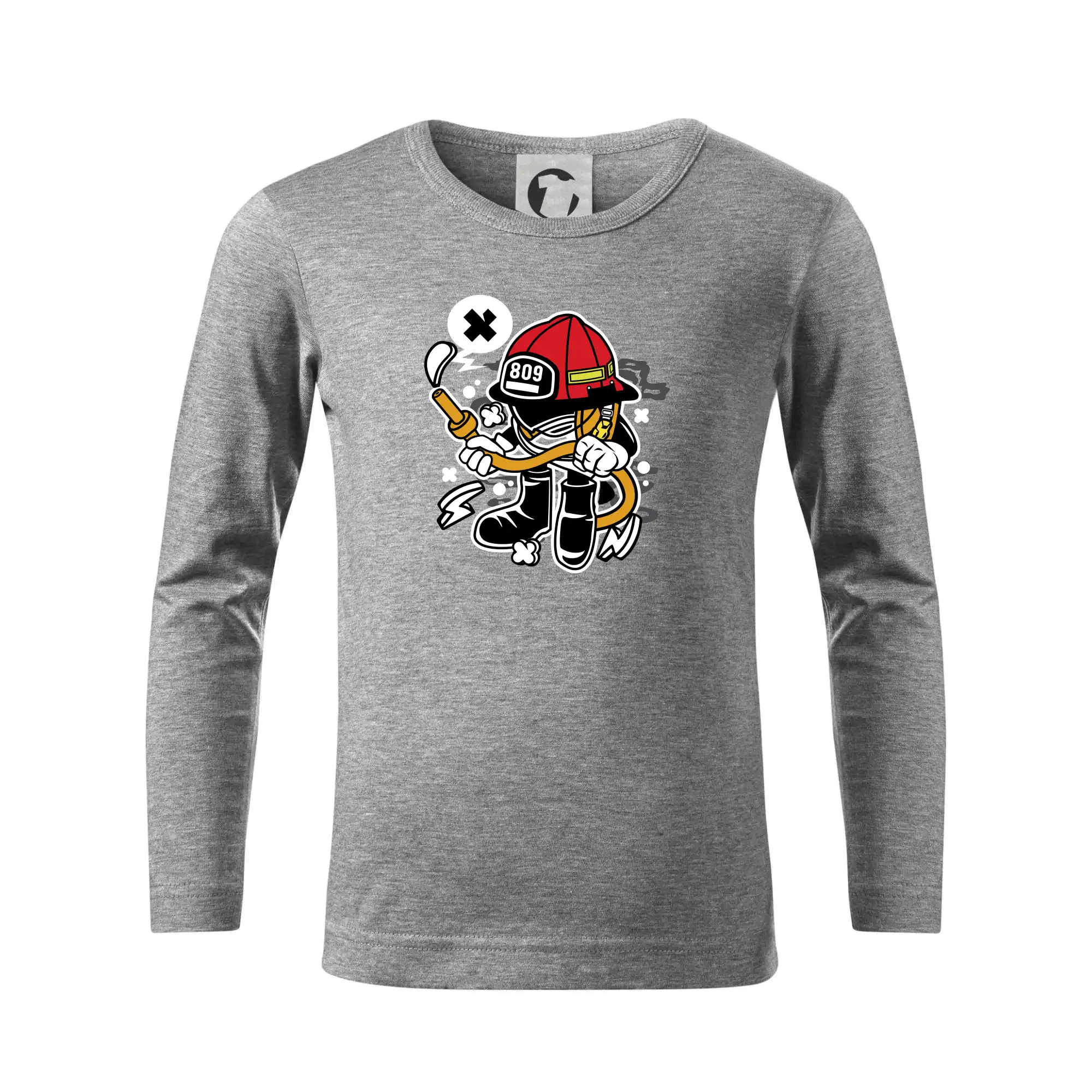 Originálne tričká pre hasičov - Fajrákmen - Tričko detské Long Sleeve