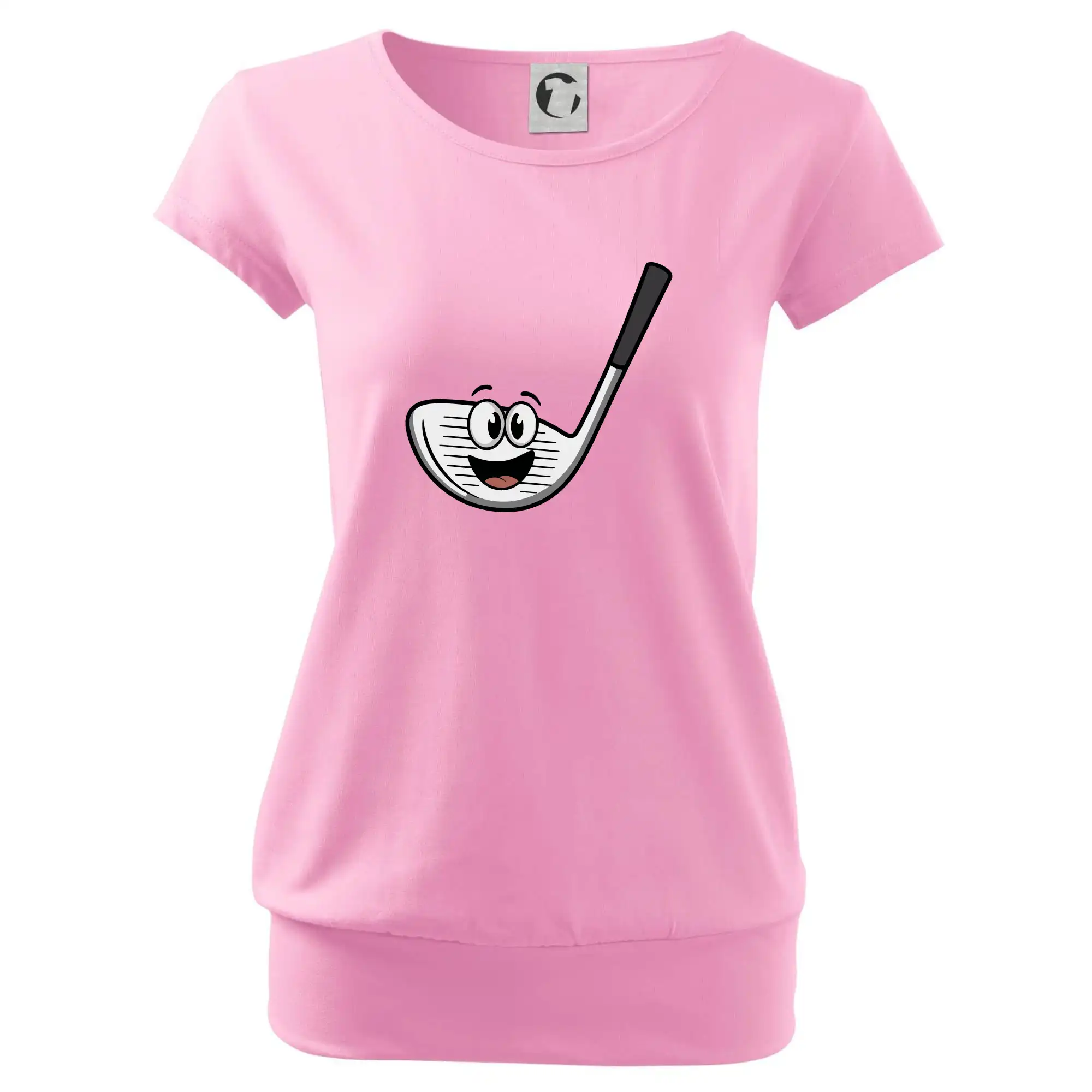 Tričká pre zamilovaných - Parové tričko - Golfová palica a loptička - Voľné tričko city