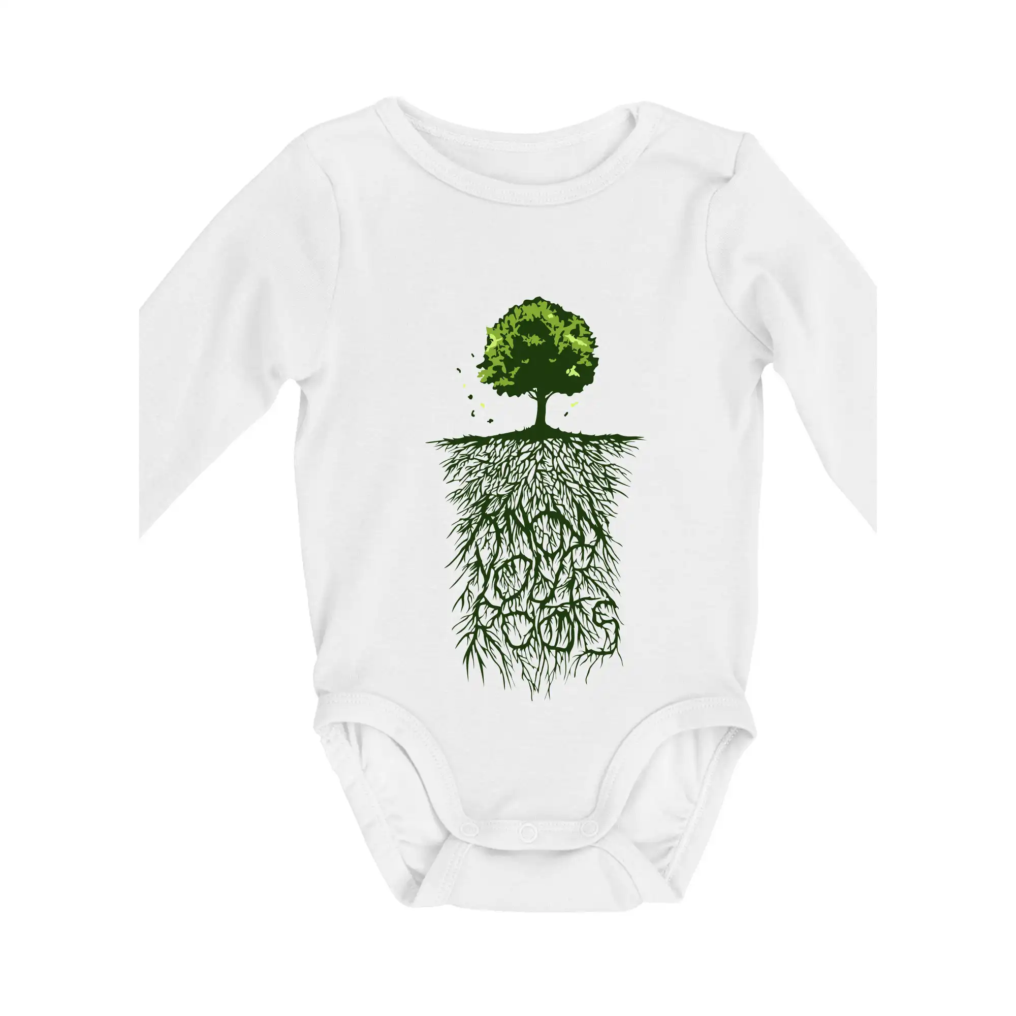 Životný štýl - Know Your Roots - Body dojčenské s dlhým rukávom