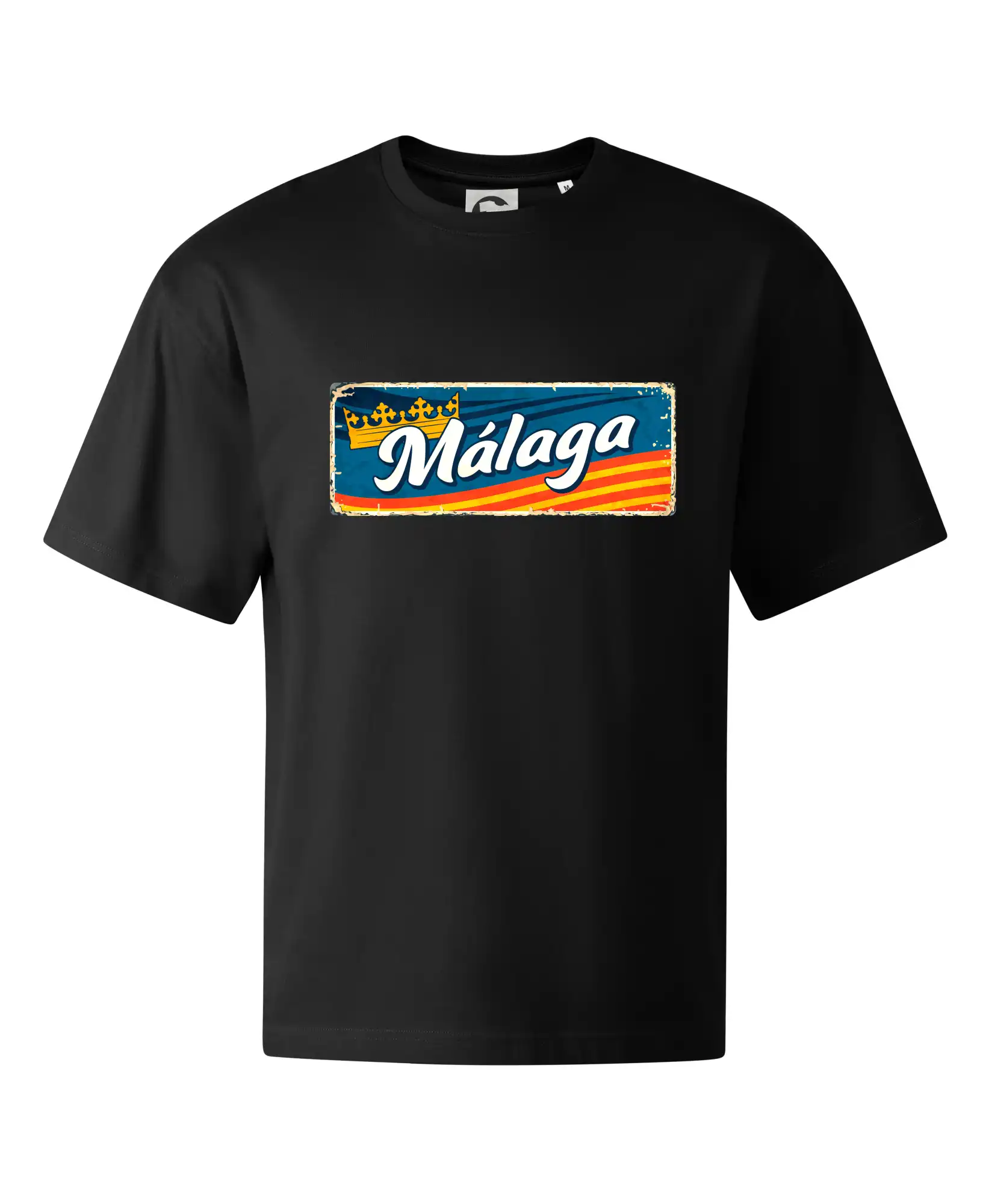 Ostatné mestá / miesta - Cedula stará Málaga - Stage unisex - OVERSIZE