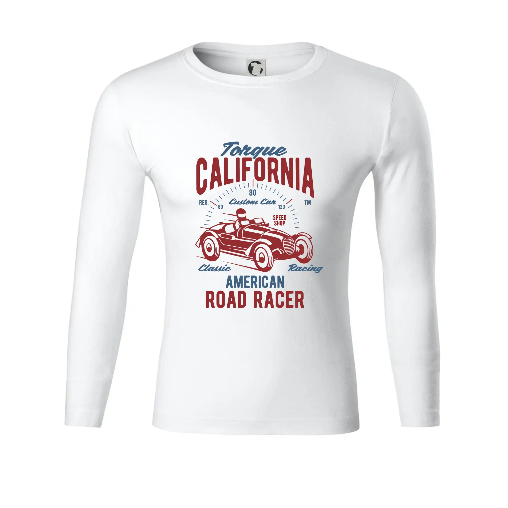 Auto tričká - Torque California - Tričko Progress s dlhým rukávom