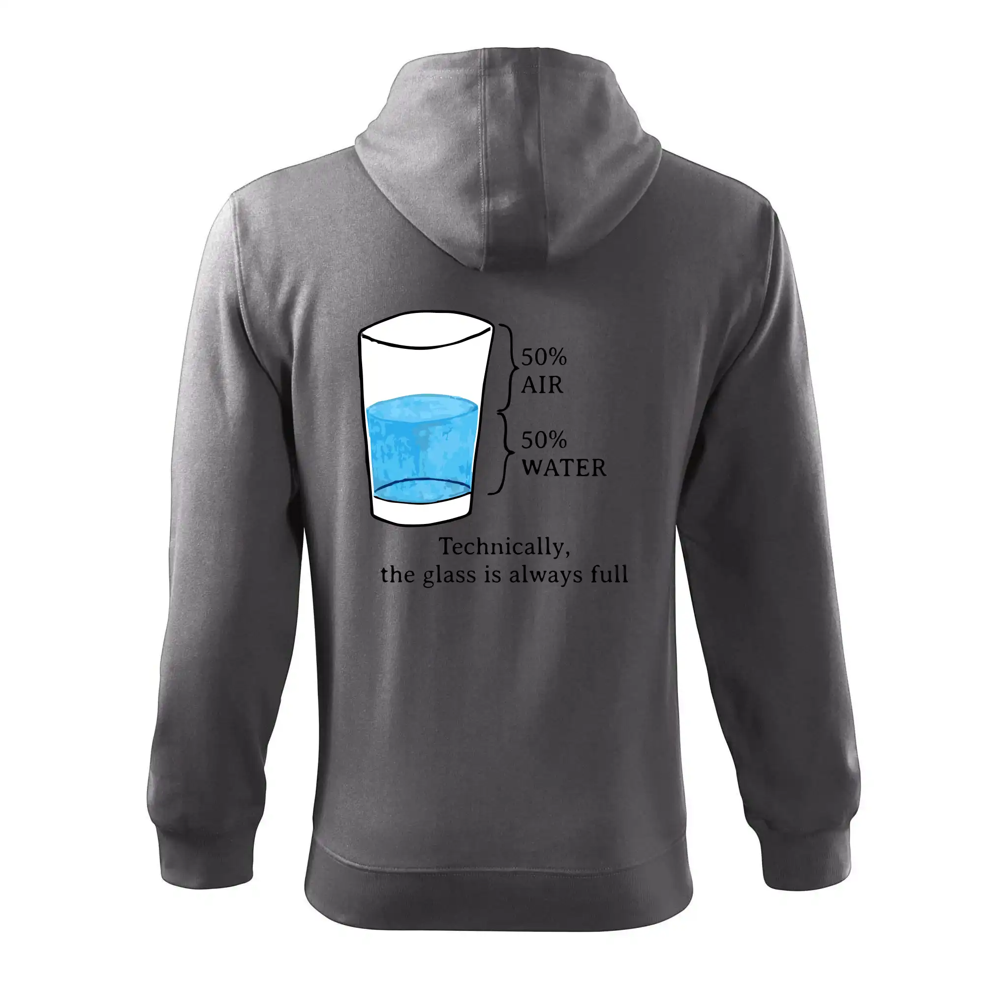 Technically, the glass is always full