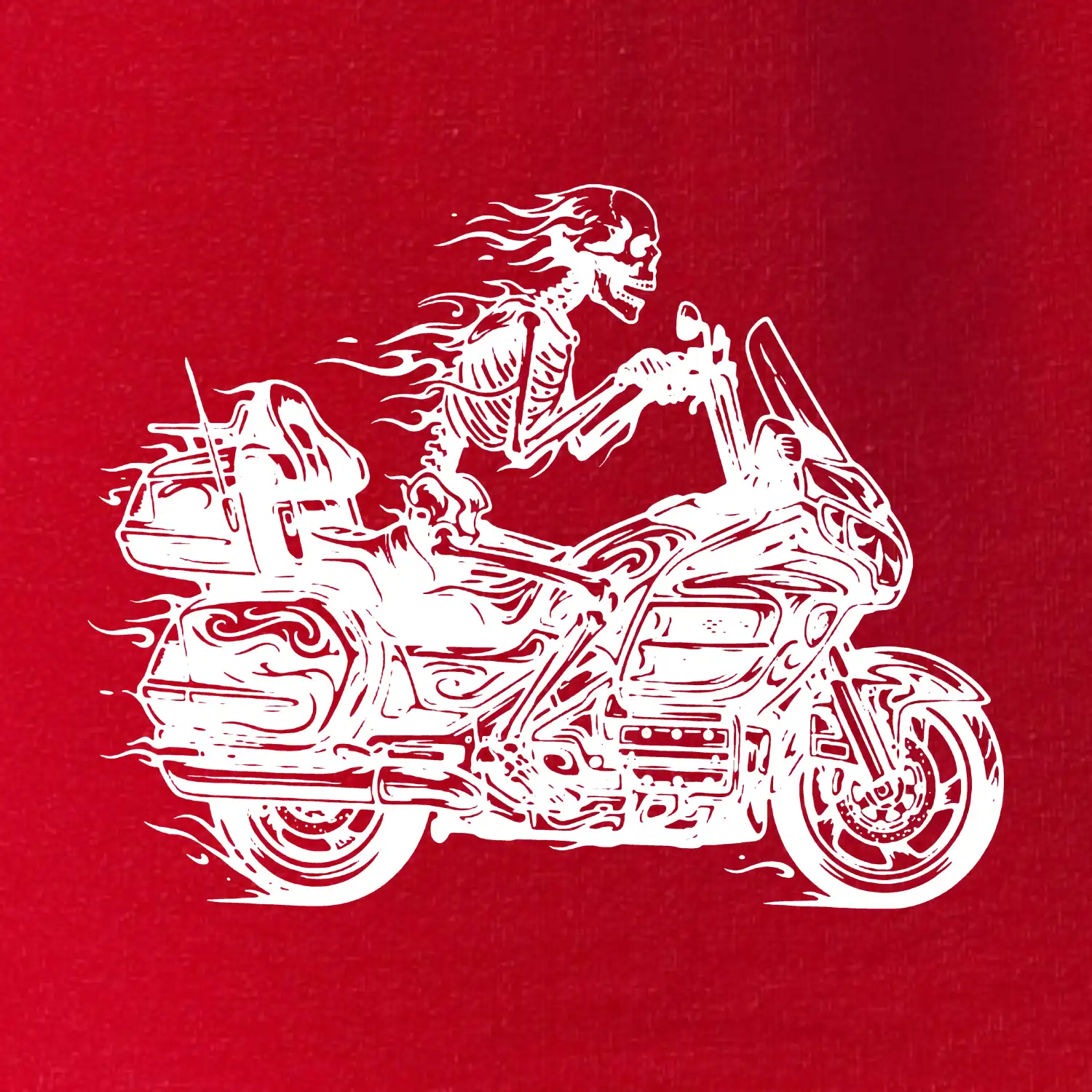 Cestovní motorka kostra