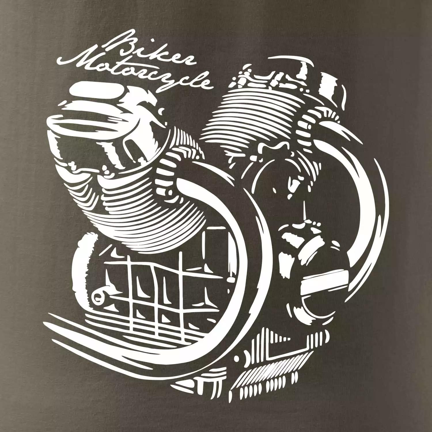Biker Motorcycle motor