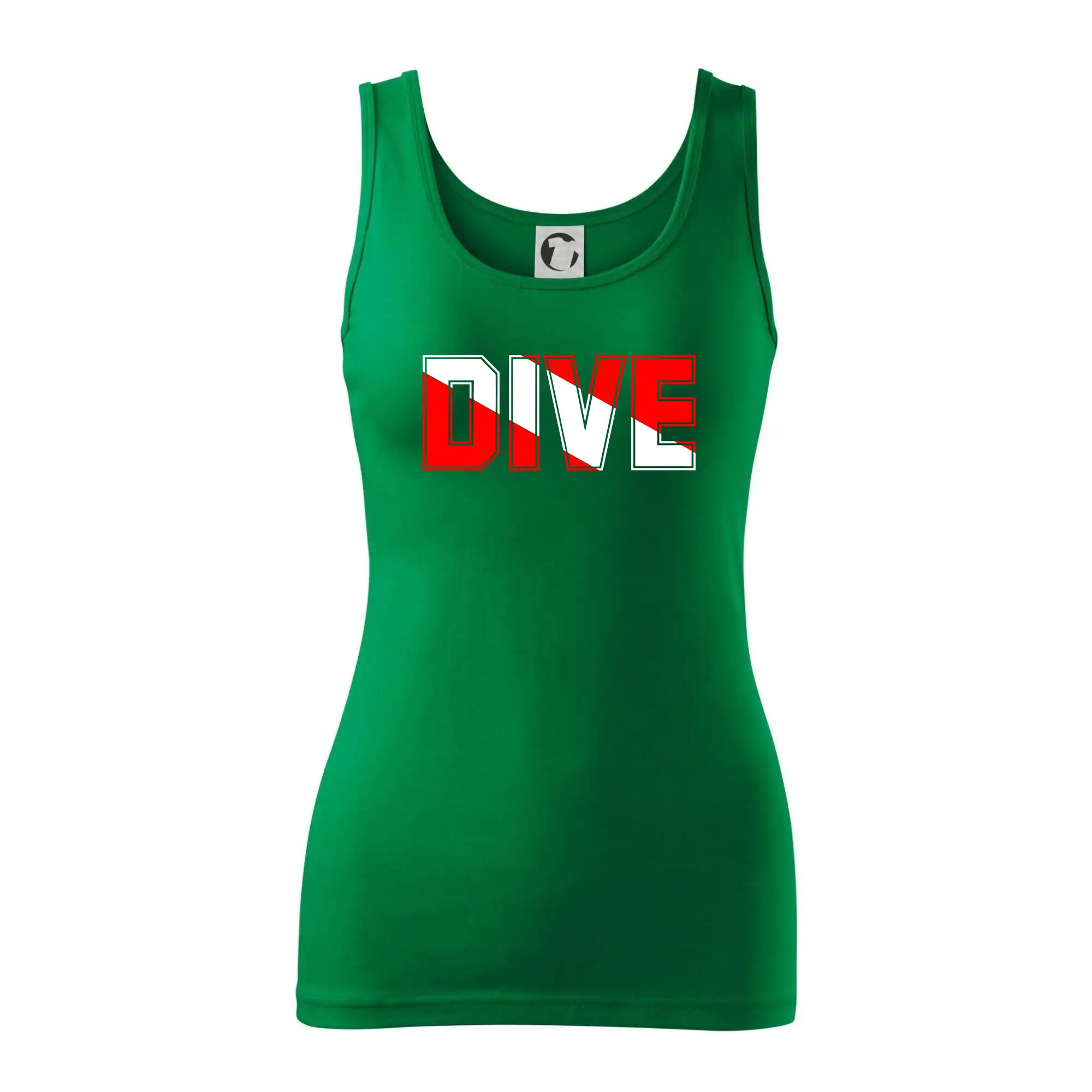 Dive nápis vlajka