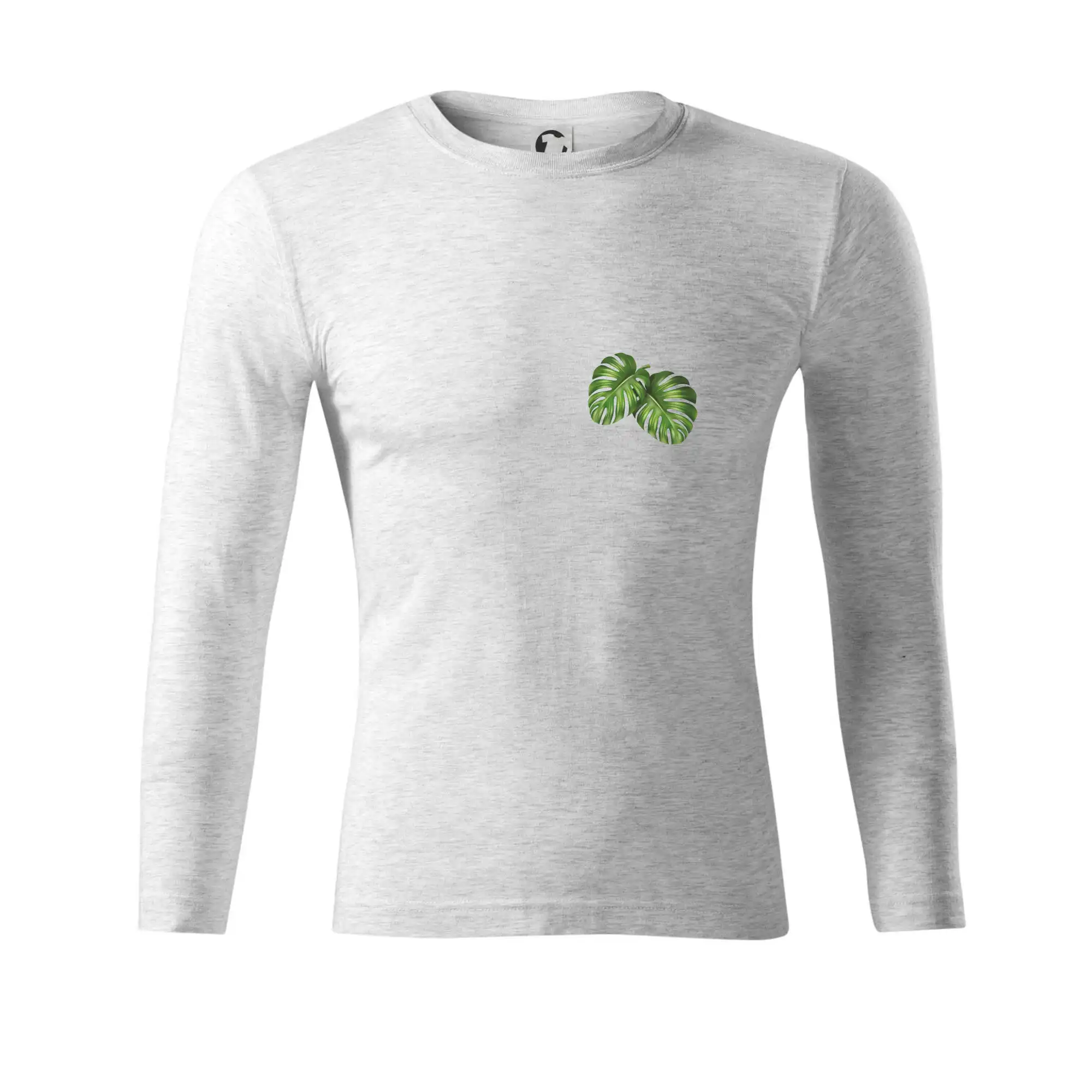 Monstera listy na prsu