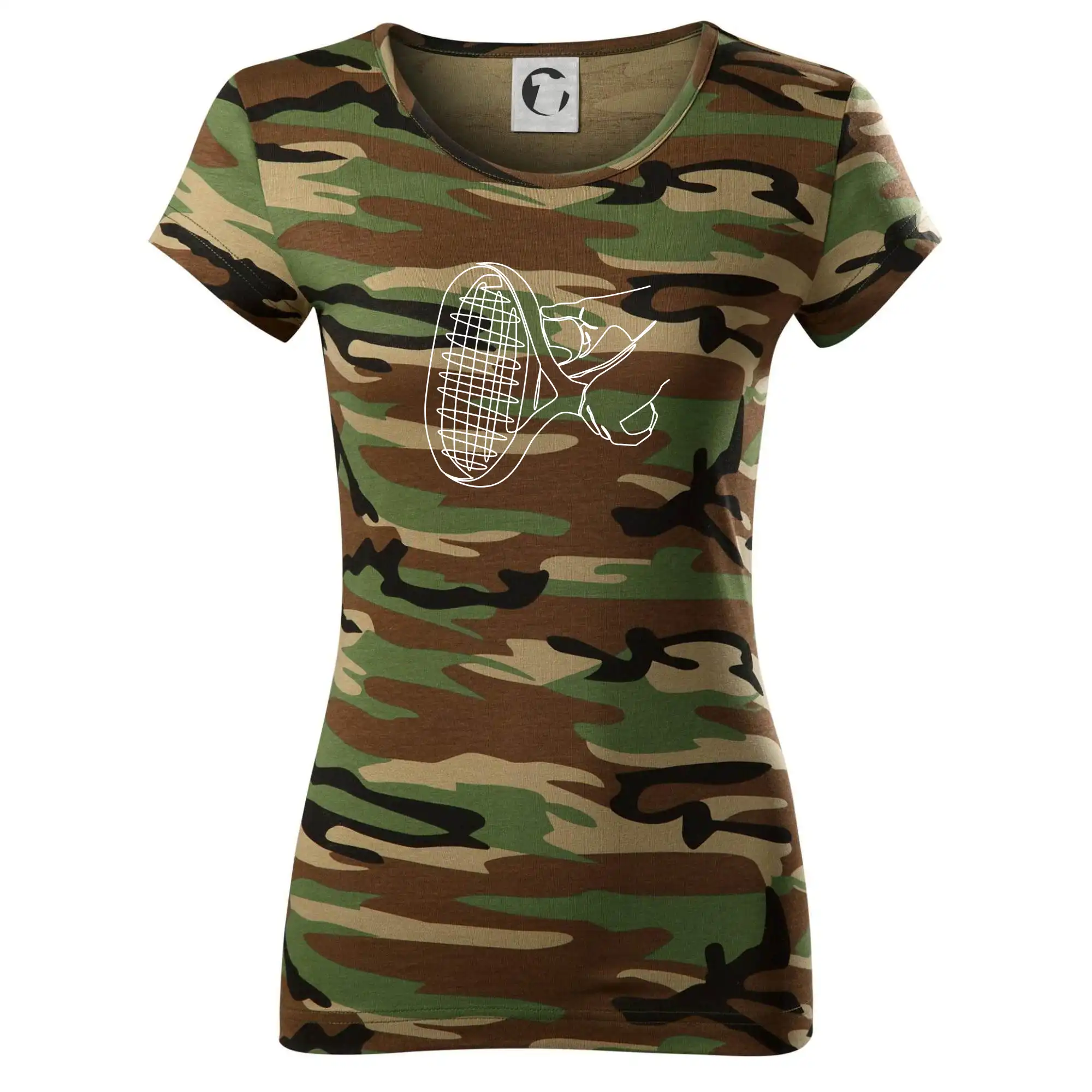 Tenisová raketa jednim tahem