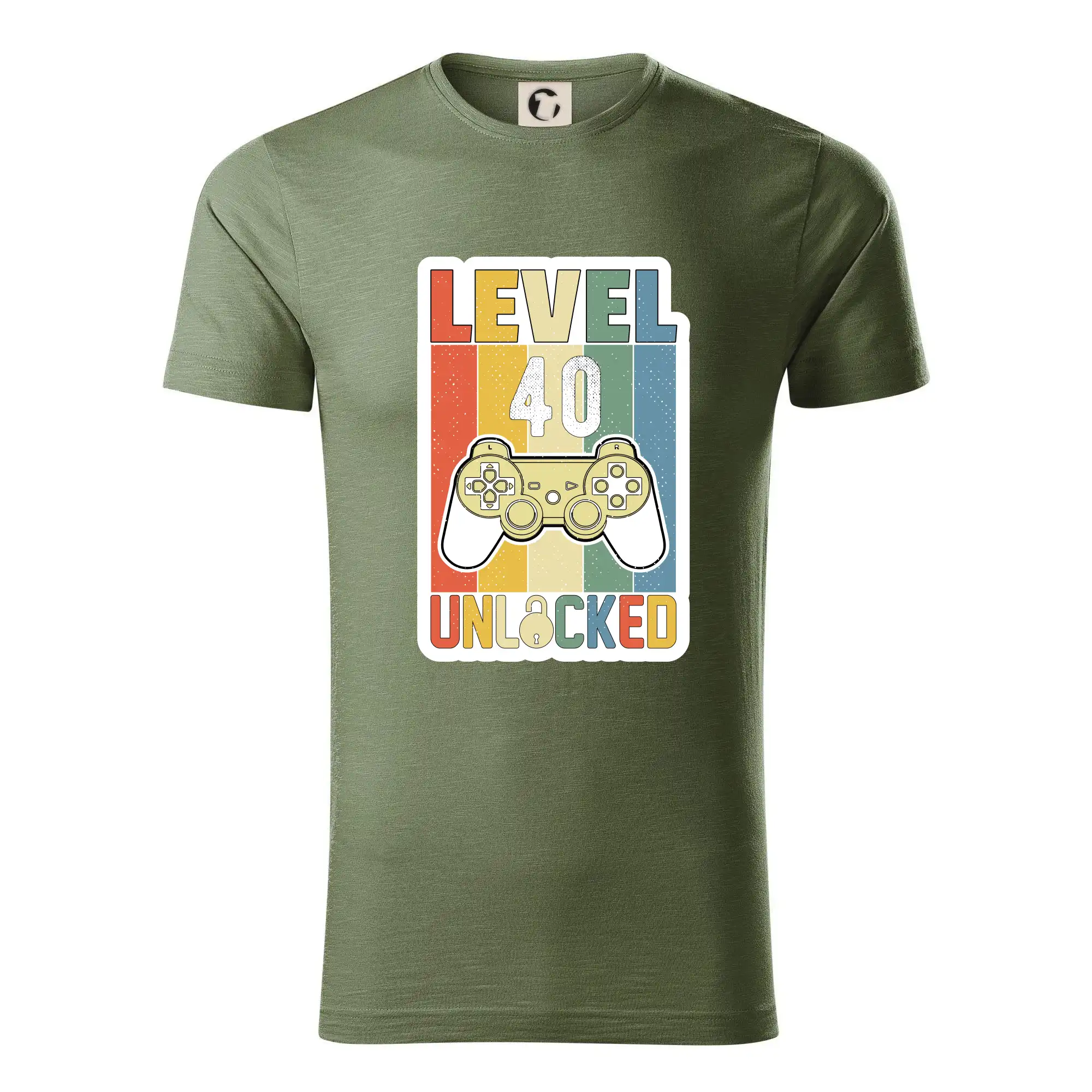 Tričká k narodeninám - Gaming narodeniny 40 - Tričko z organickej bavlny