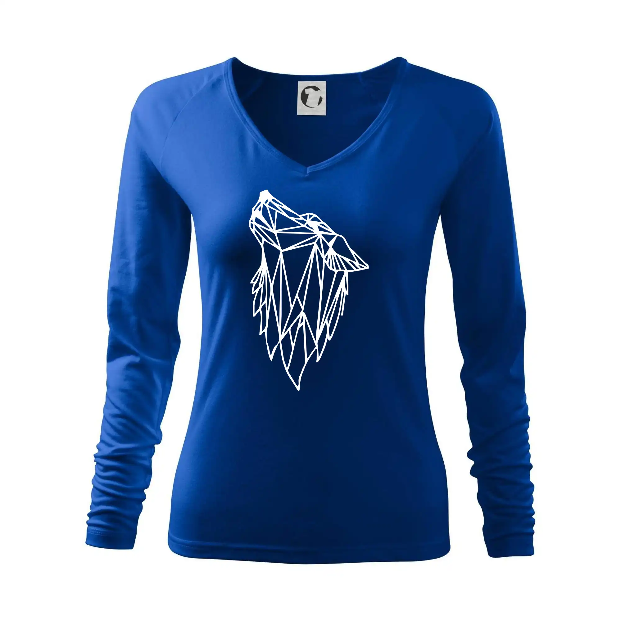 Geometrie - vlk - vyjící