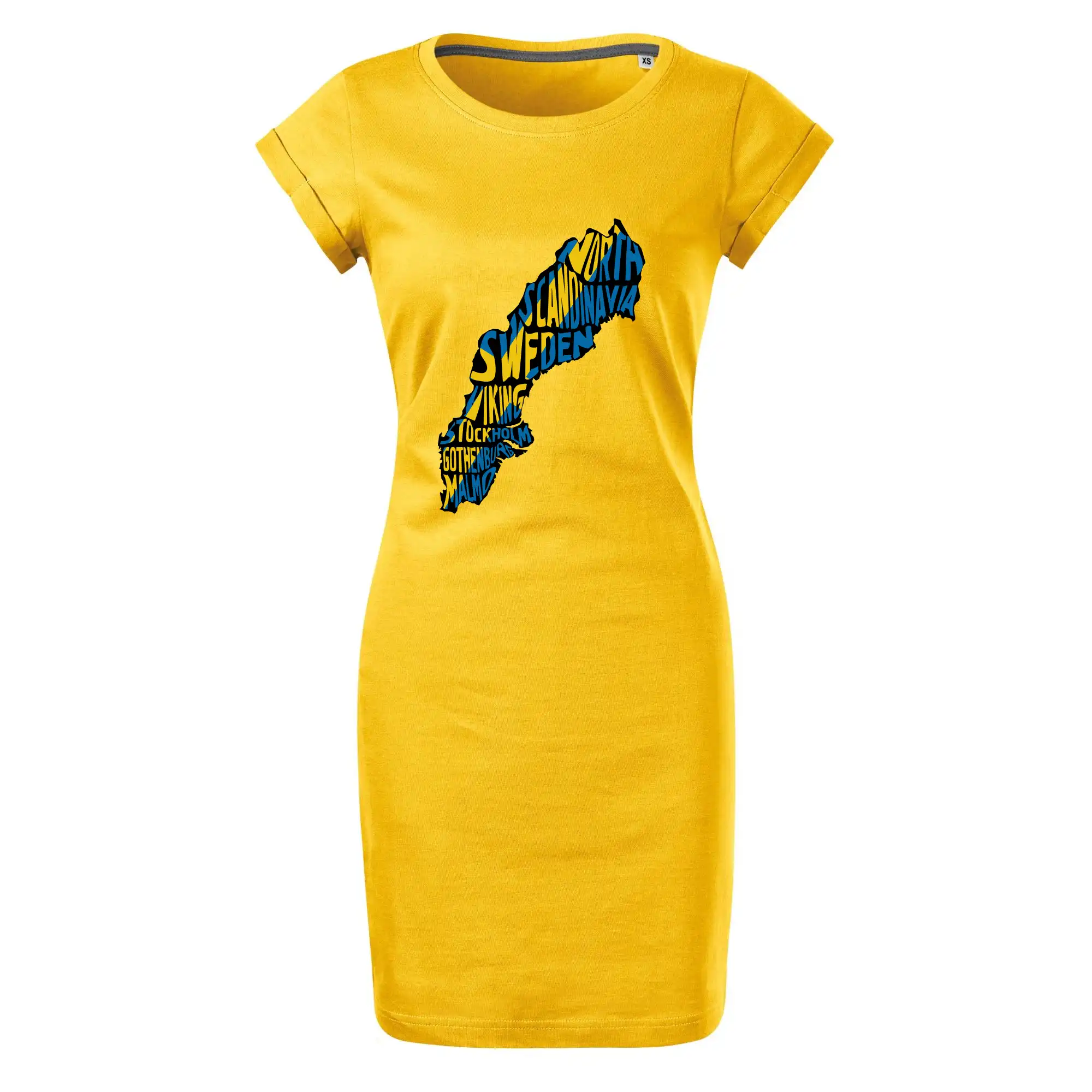 Mapy - názvy měst - Švédsko