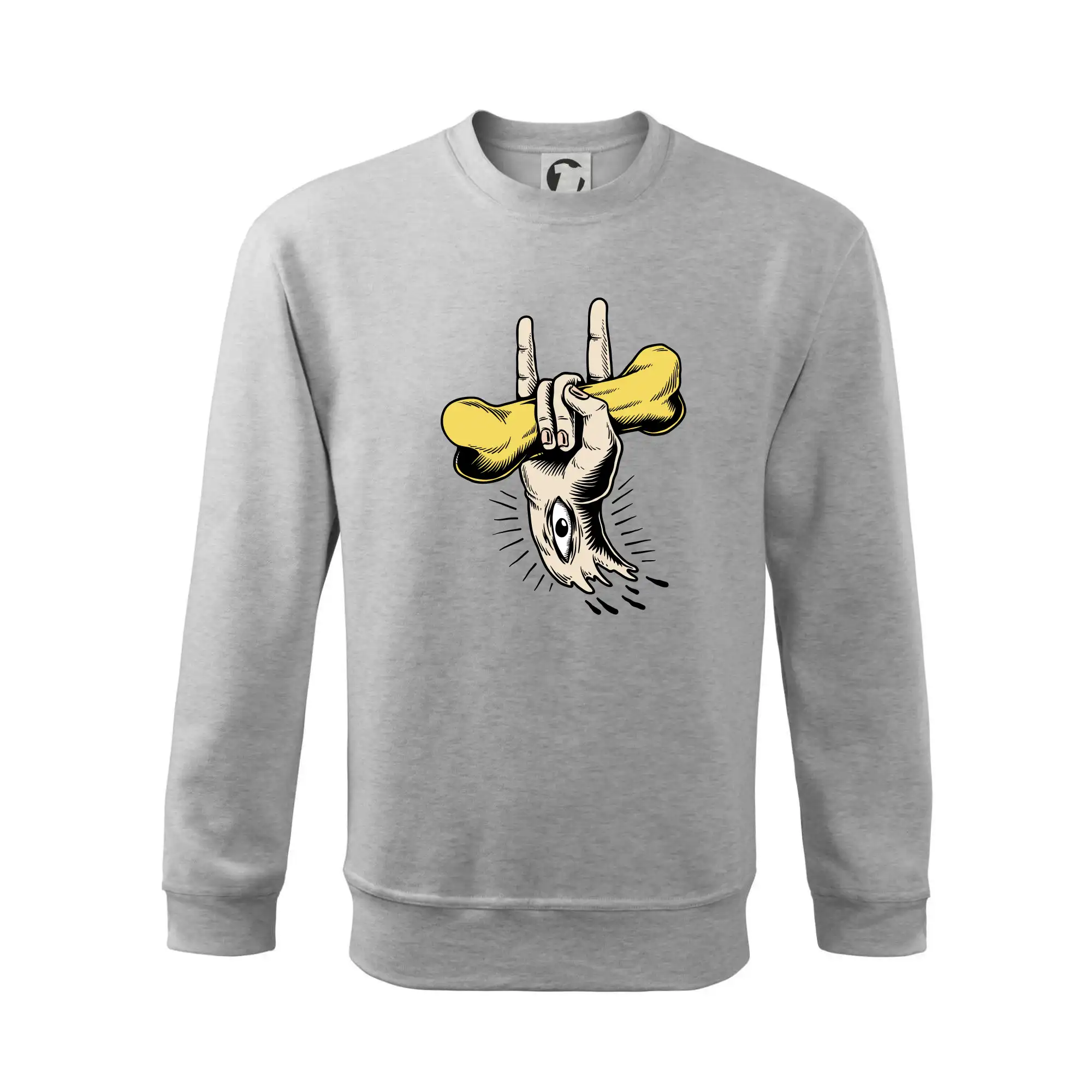 Rocková ruka kosť a oko